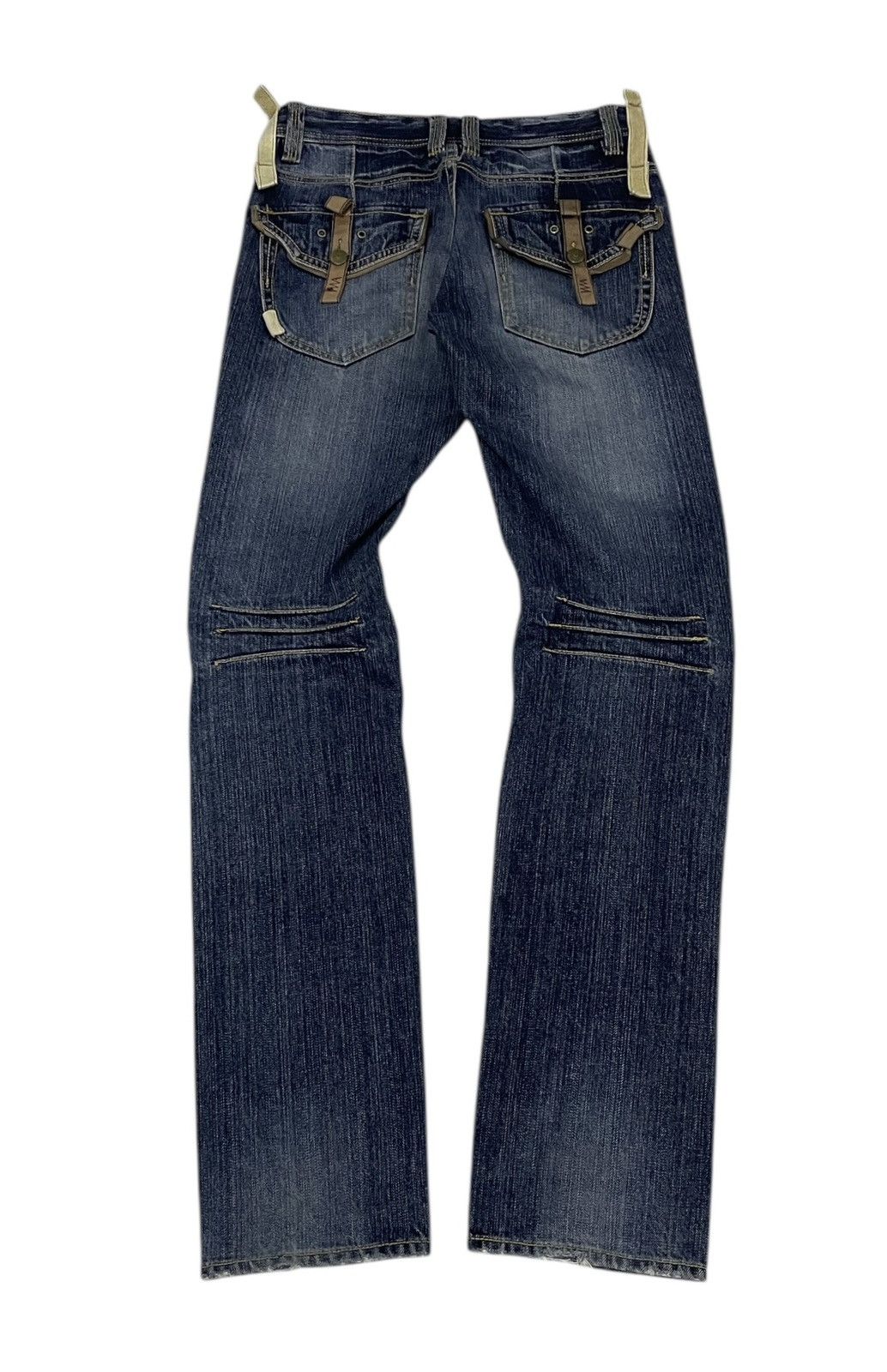 PPFM PPFM Bikers Distressed Jeans Size US 29 - 5 Thumbnail