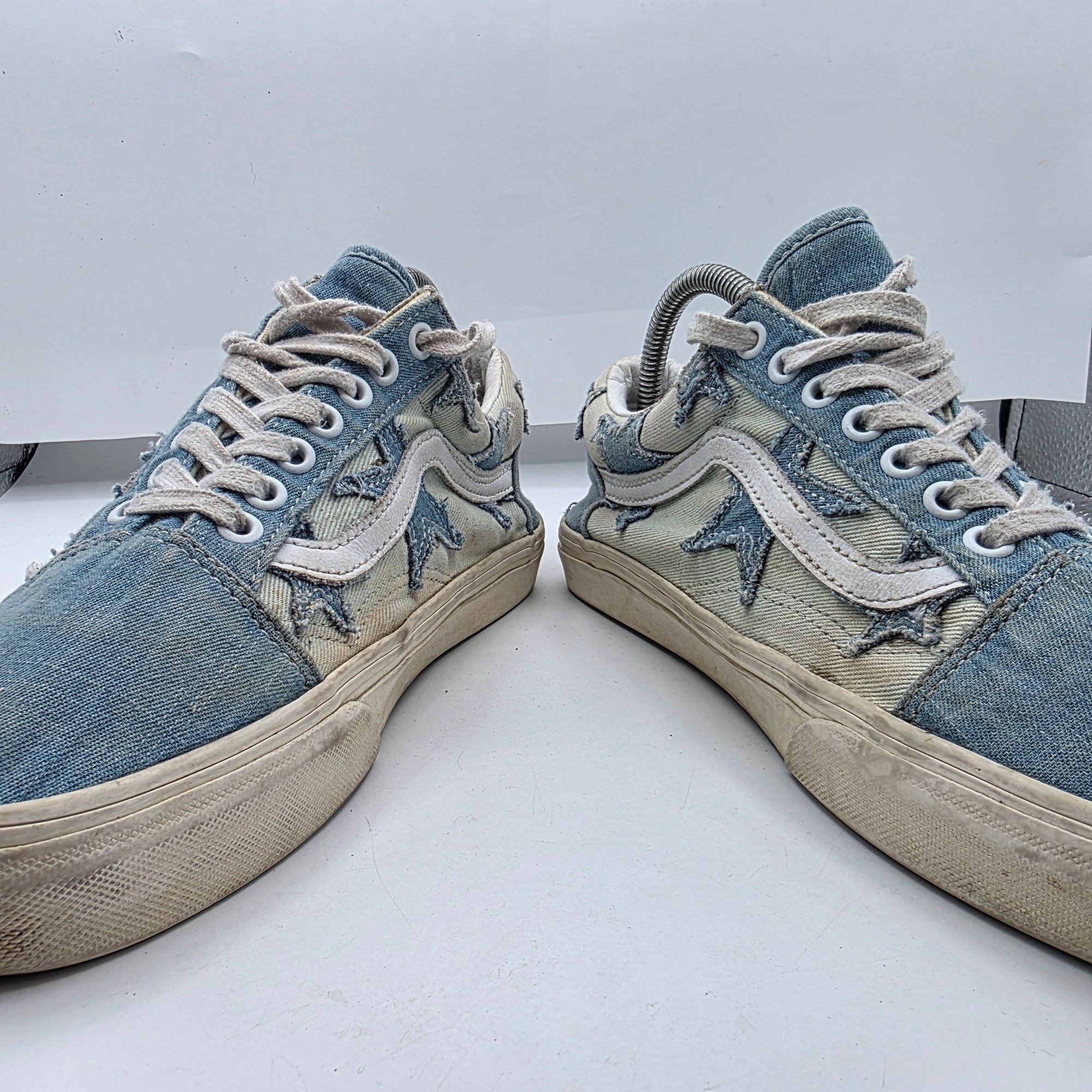 Vans Vans Old Skool Starry Night Denim Womens Size 10 Blue Casual Size US 10 / IT 40 - 3 Thumbnail