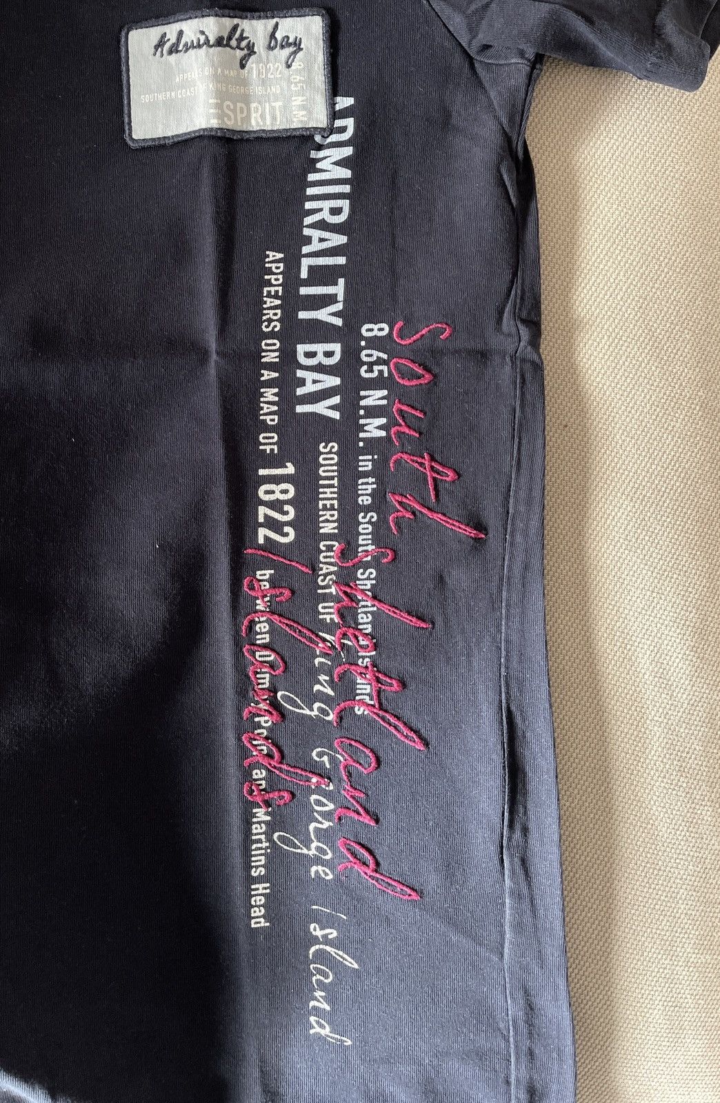Esprit Esprit "Admiralty Bay" T-Shirt - Navy Blue Size US M / EU 48-50 / 2 - 7 Thumbnail