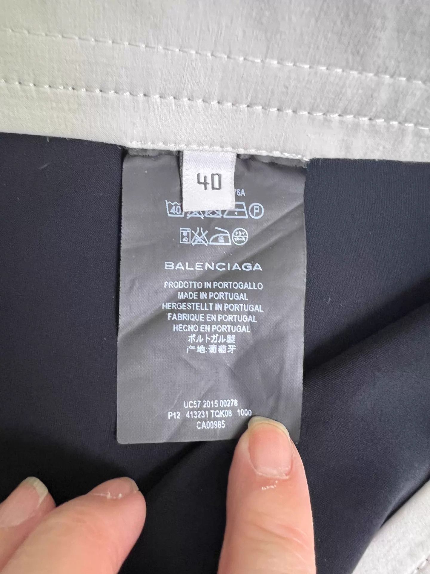 Balenciaga Balenciaga Premium Structured Knit Trousers Size 40 Size 27" / US 4 / IT 40 - 5 Thumbnail