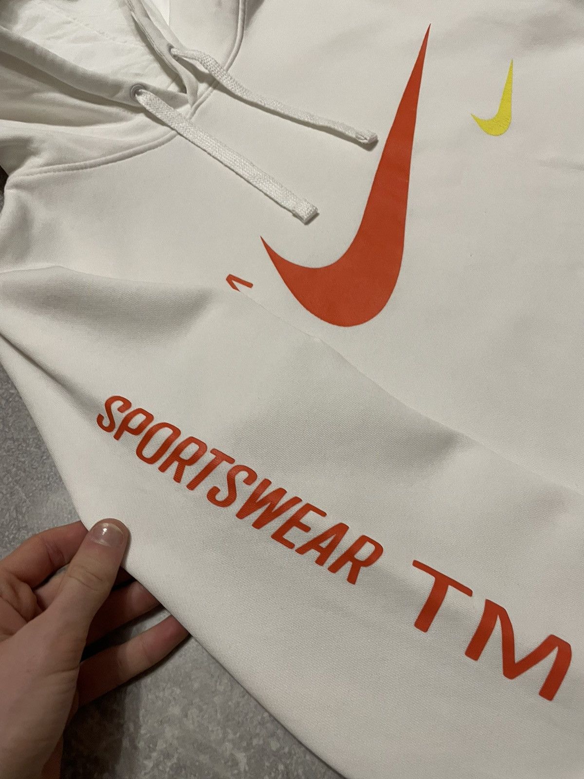 Nike Vintage Nike Sportswear Microbranding Club Hoodie Size US S / EU 44-46 / 1 - 12 Thumbnail