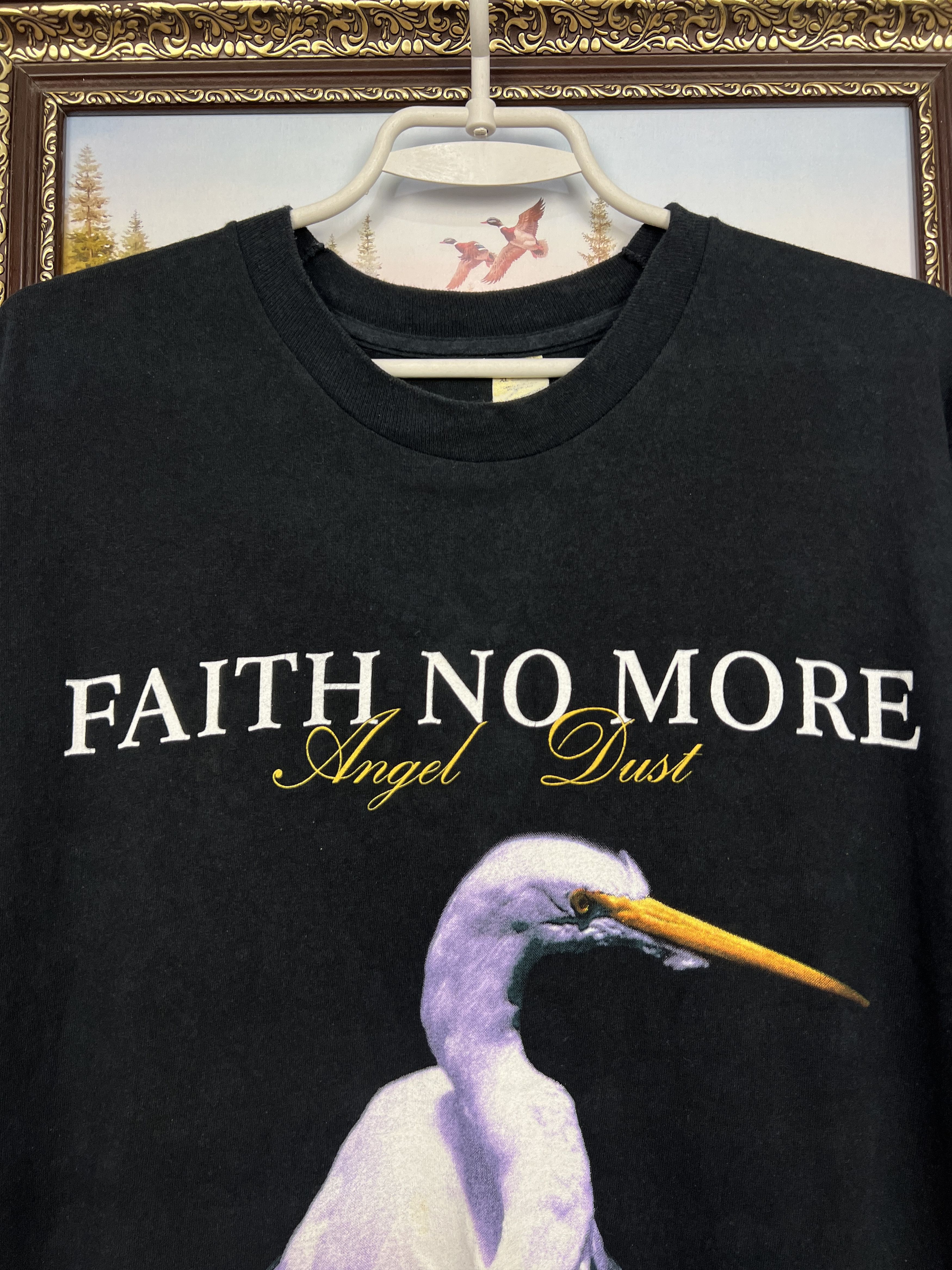 Vintage Vintage 1992 90s Faith No More Angel Dust Tour Tee Band Size US XL / EU 56 / 4 - 4 Thumbnail