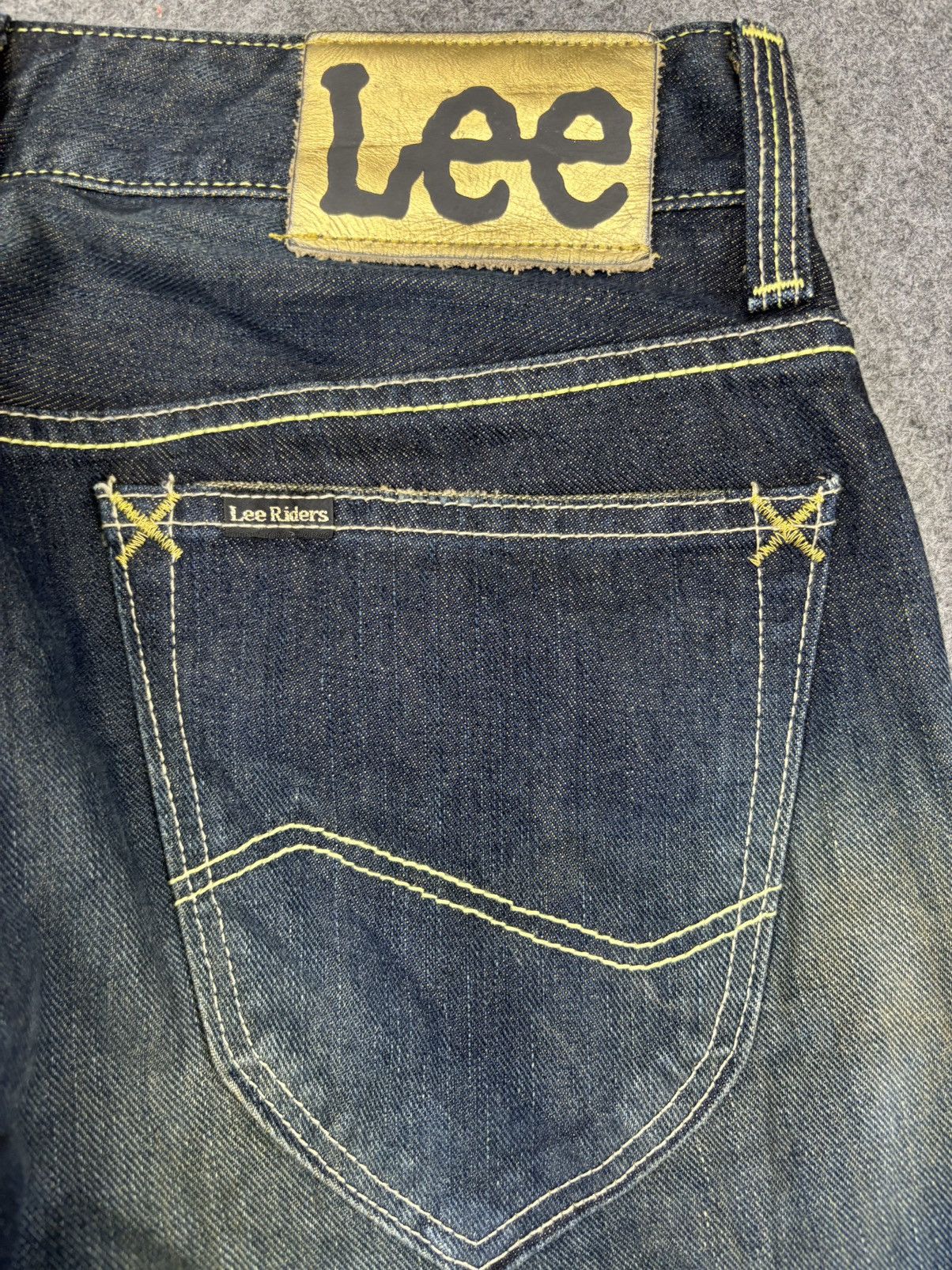 Lee 💥Archival Super Flare💥Lee Crazy Mudwash Flare Denim K5 Size US 29 - 15 Thumbnail