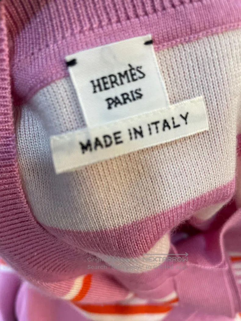 Hermes Hermes Cashmere and silk cardigan, pink Size XS / US 0-2 / IT 36-38 - 4 Thumbnail