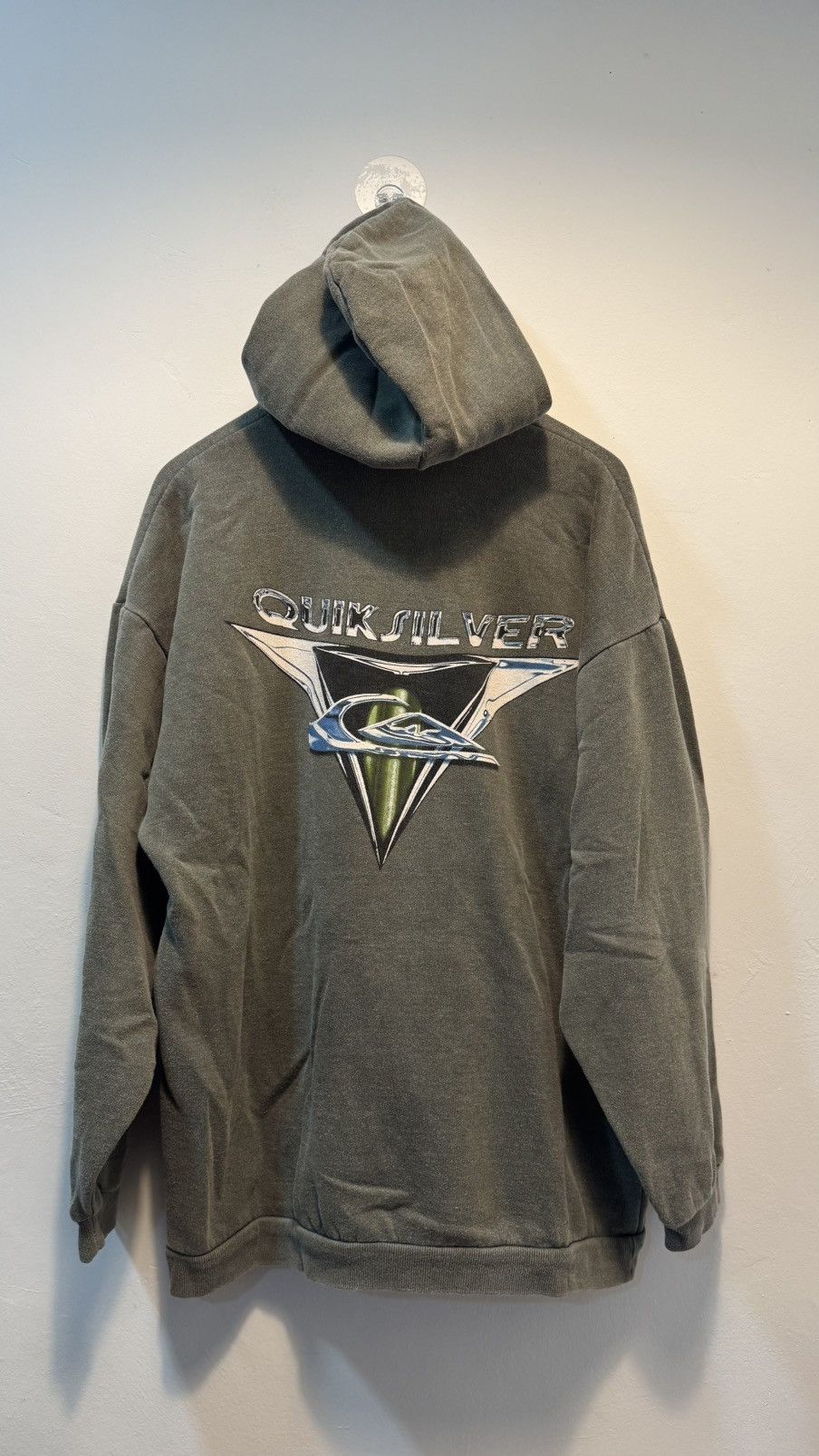 Quiksilver Vintage Quiksilver Faded Hoodies Size US L / EU 52-54 / 3 - 3 Thumbnail