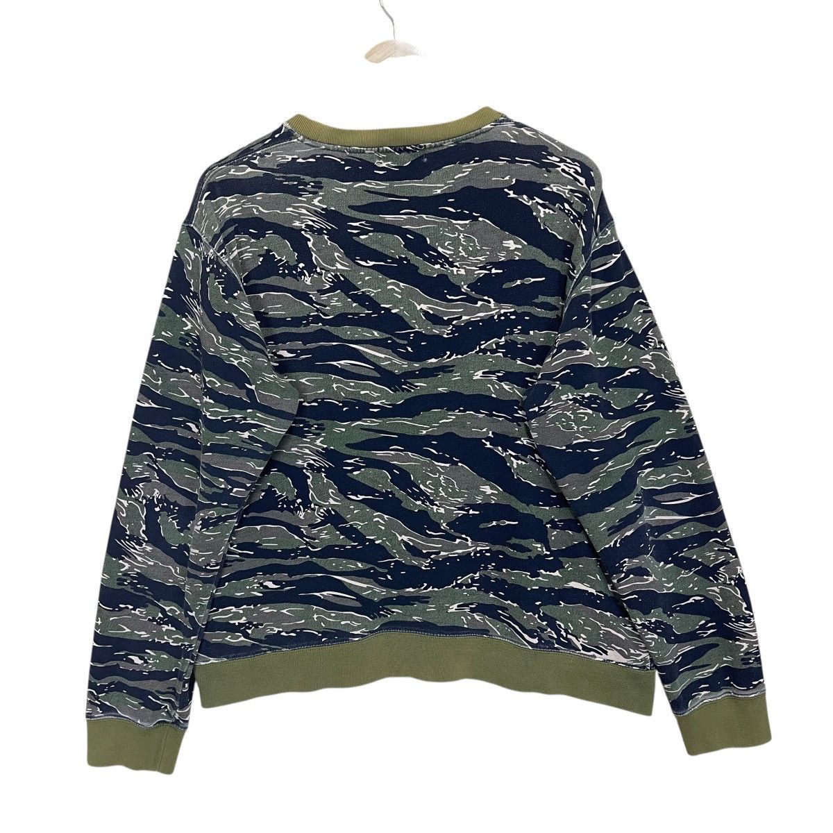Beams Plus Beams Hearts Tiger Stripe Design Crewneck Sweatshirt Size US M / EU 48-50 / 2 - 8 Thumbnail