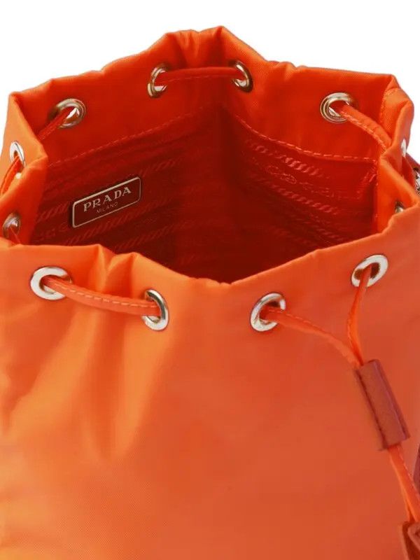 Prada o1srvl11e0624 Size: OS / Bucekt Pouch in Orange Size ONE SIZE - 4 Thumbnail