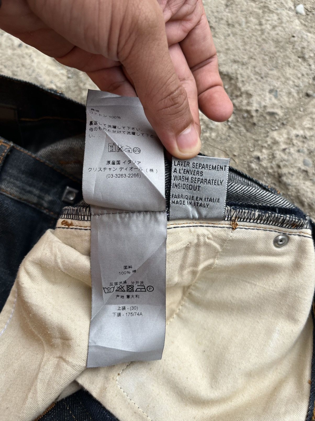 Dior SS2010 DIOR HOMME JAKE DENIM Size US 31 - 9 Thumbnail