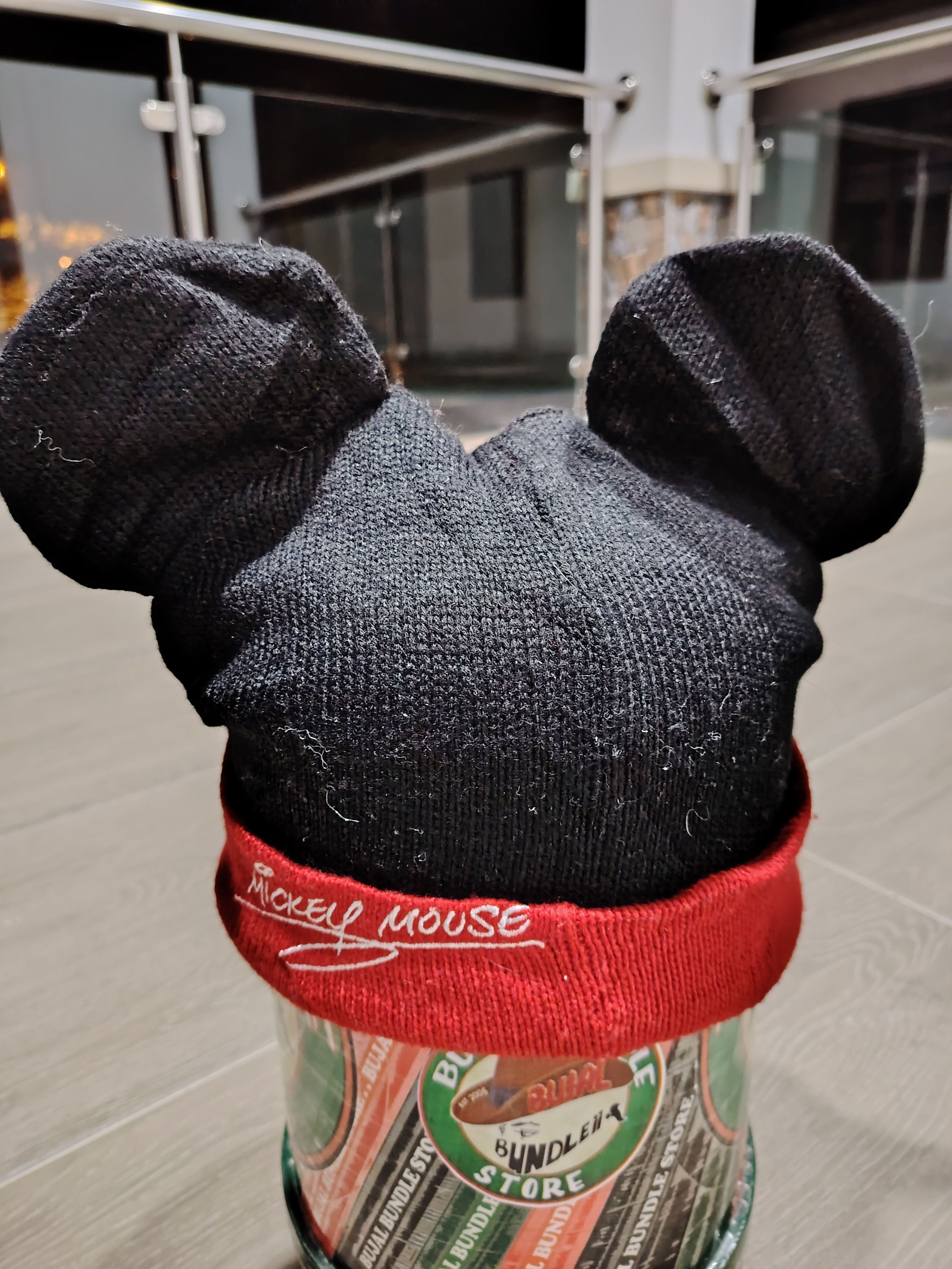 Cartoon Network × Disney Japanese Brand Disney Mickey Mouse Beanie Hat Size ONE SIZE - 1 Thumbnail