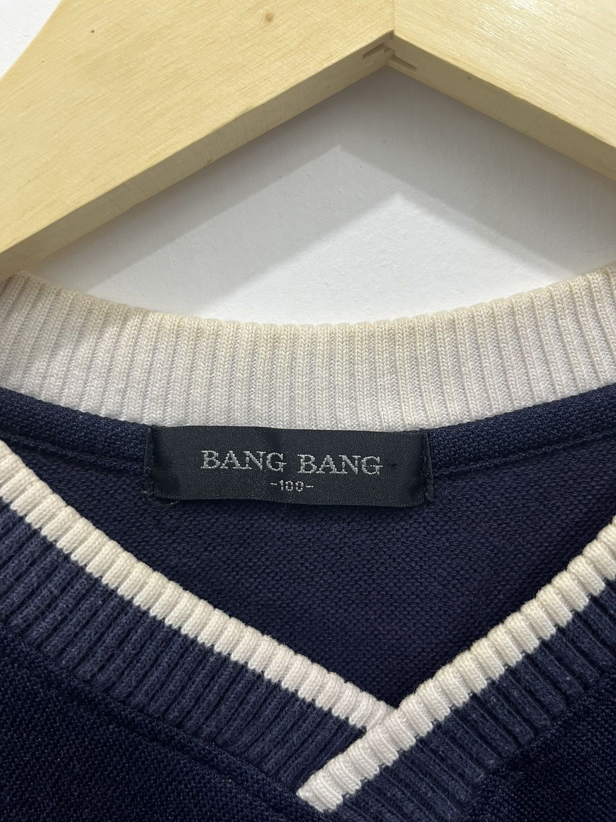 Japanese Brand Japanese Style Ribbed Collar by Bang Bang Tees Size US L / EU 52-54 / 3 - 2 Thumbnail