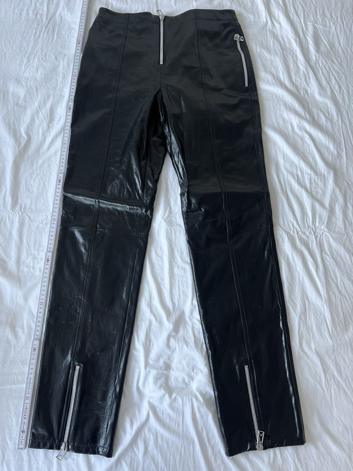 Bottega Veneta Amazing Waxed Leather Pants Size US 32 / EU 48 - 1 Thumbnail