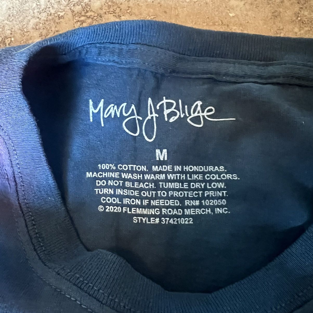 Band Tees × Rap Tees Mary J. Blige Real Love Tee Size US M / EU 48-50 / 2 - 3 Thumbnail
