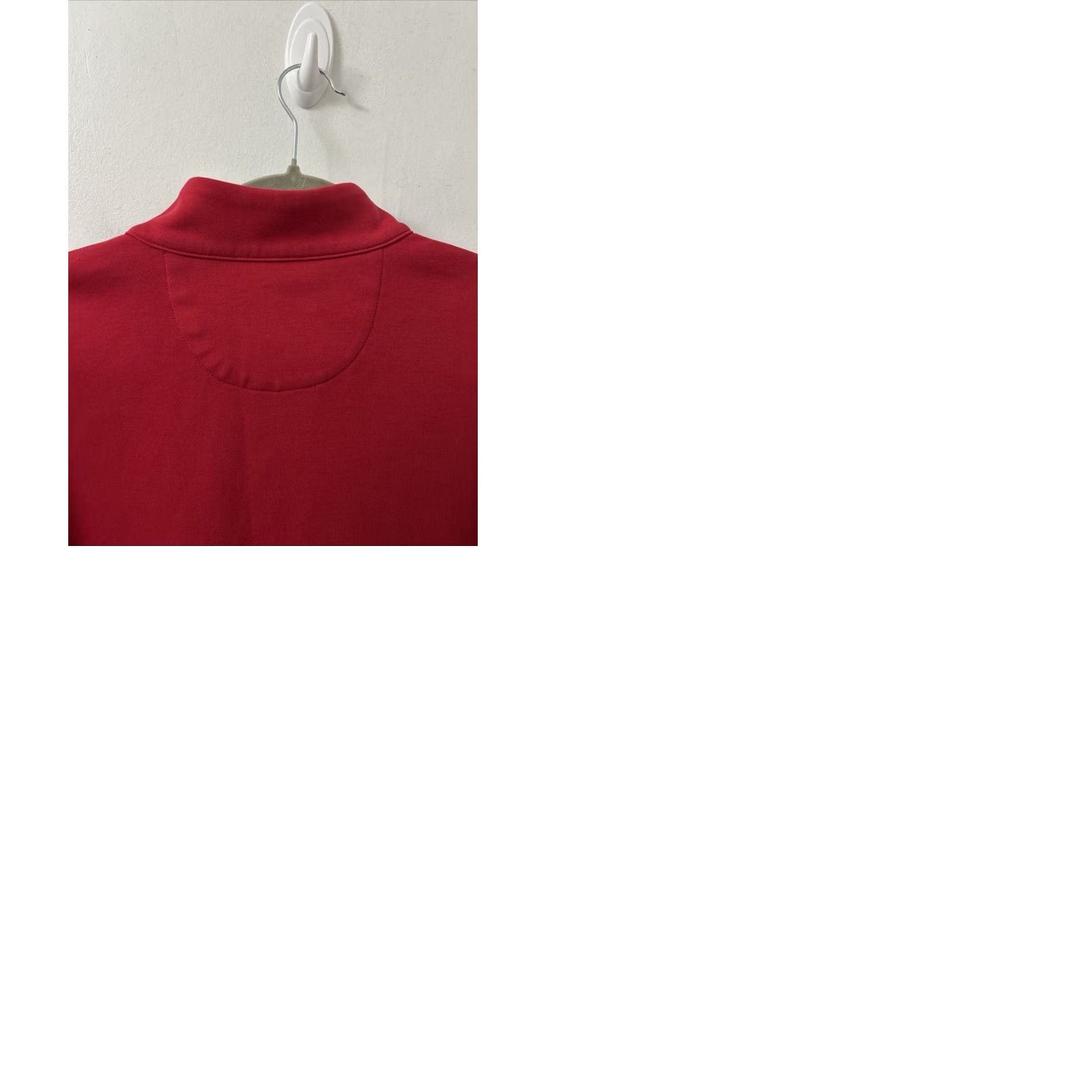 Brooks Brothers Brooks Brothers 1/4 Zip Mens Large Red Cotton Pullover Sweater Sweatshirt L/S Shirt Size US L / EU 52-54 / 3 - 9 Thumbnail