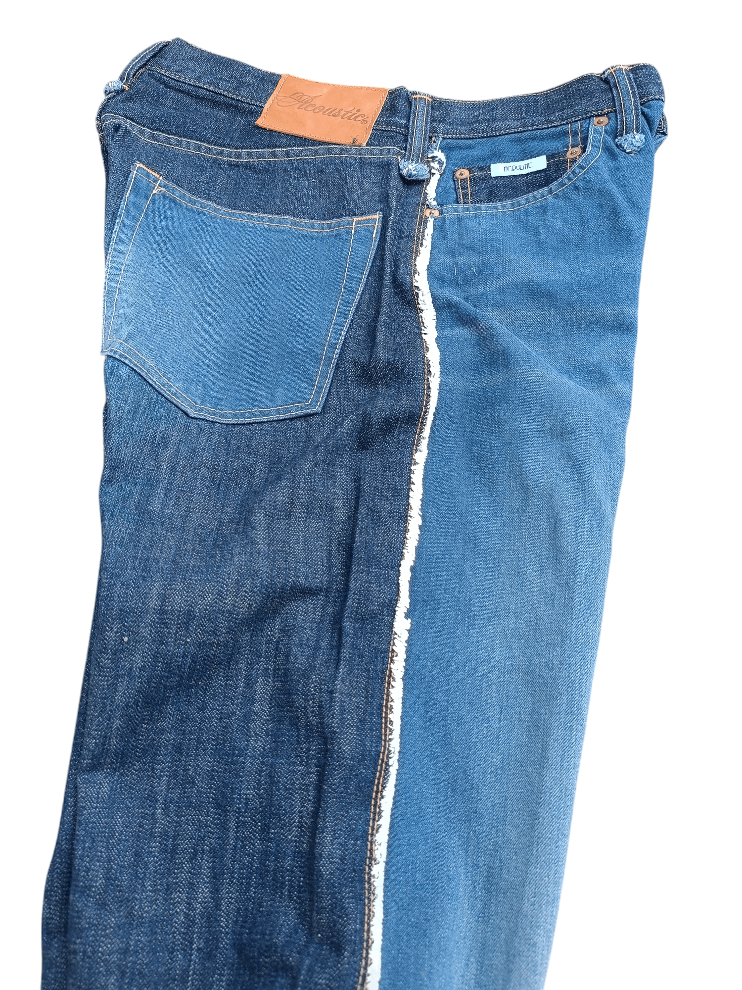 Japanese Brand × Tornado Mart Acoustic Japanese Brand Rare Stripe Design Denim E198 Size US 30 / EU 46 - 8 Thumbnail