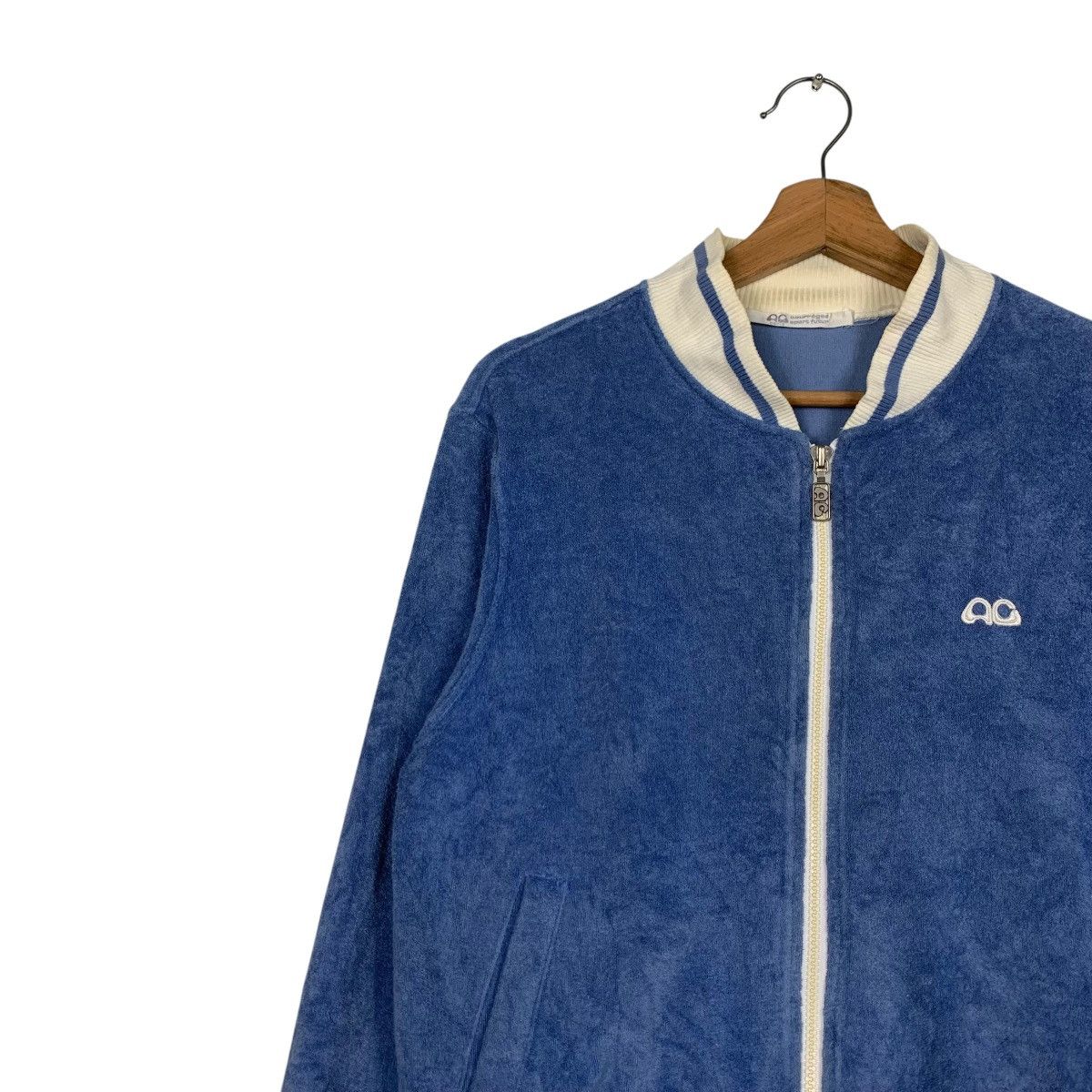 Courreges Vintage COURREGES SPORT FUTUR Sweater Jacket #2390-C107 Size M / US 6-8 / IT 42-44 - 3 Thumbnail