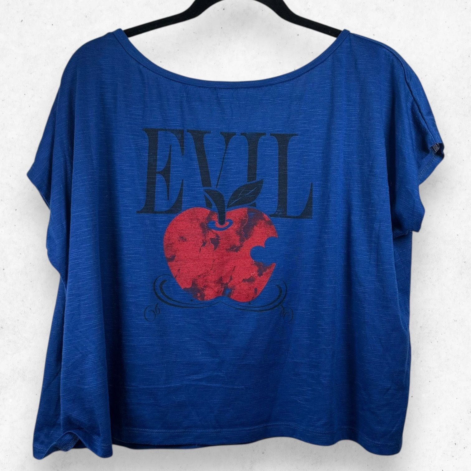 Disney Disney Snow White Top Women's L Rare Good Evil Blue Size L / US 10 / IT 46 - 3 Thumbnail