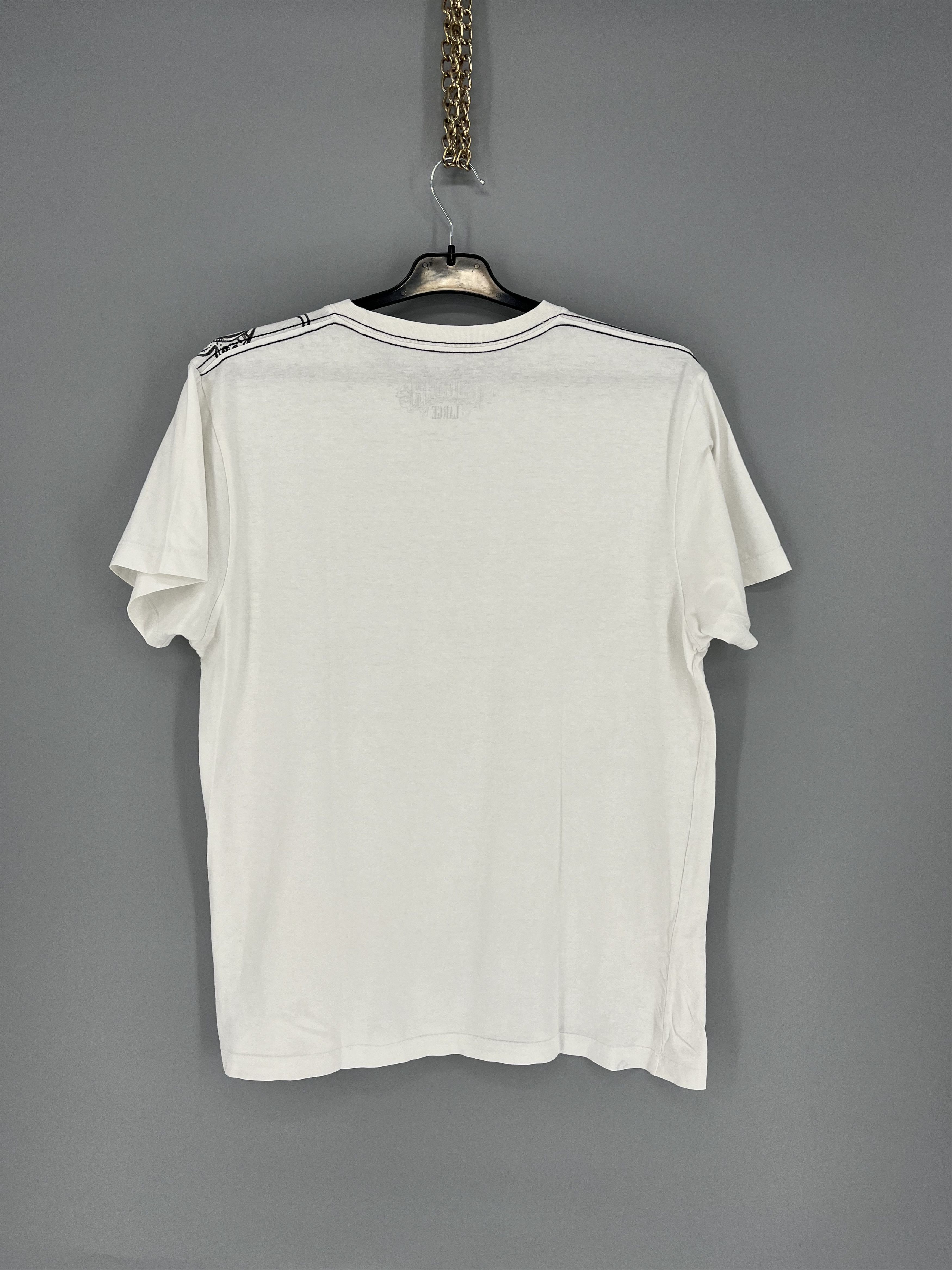Vintage Vintage Big Buddha Skull Affliction Style Cyber-Y2K Tee Size US L / EU 52-54 / 3 - 8 Thumbnail
