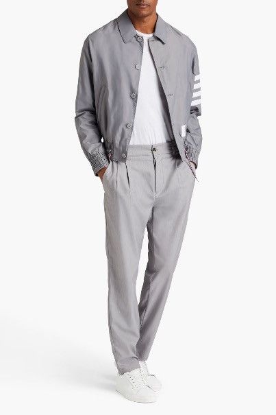 Thom Browne Thom Browne Striped Shell Jacket Size US XS / EU 42 / 0 - 11 Thumbnail