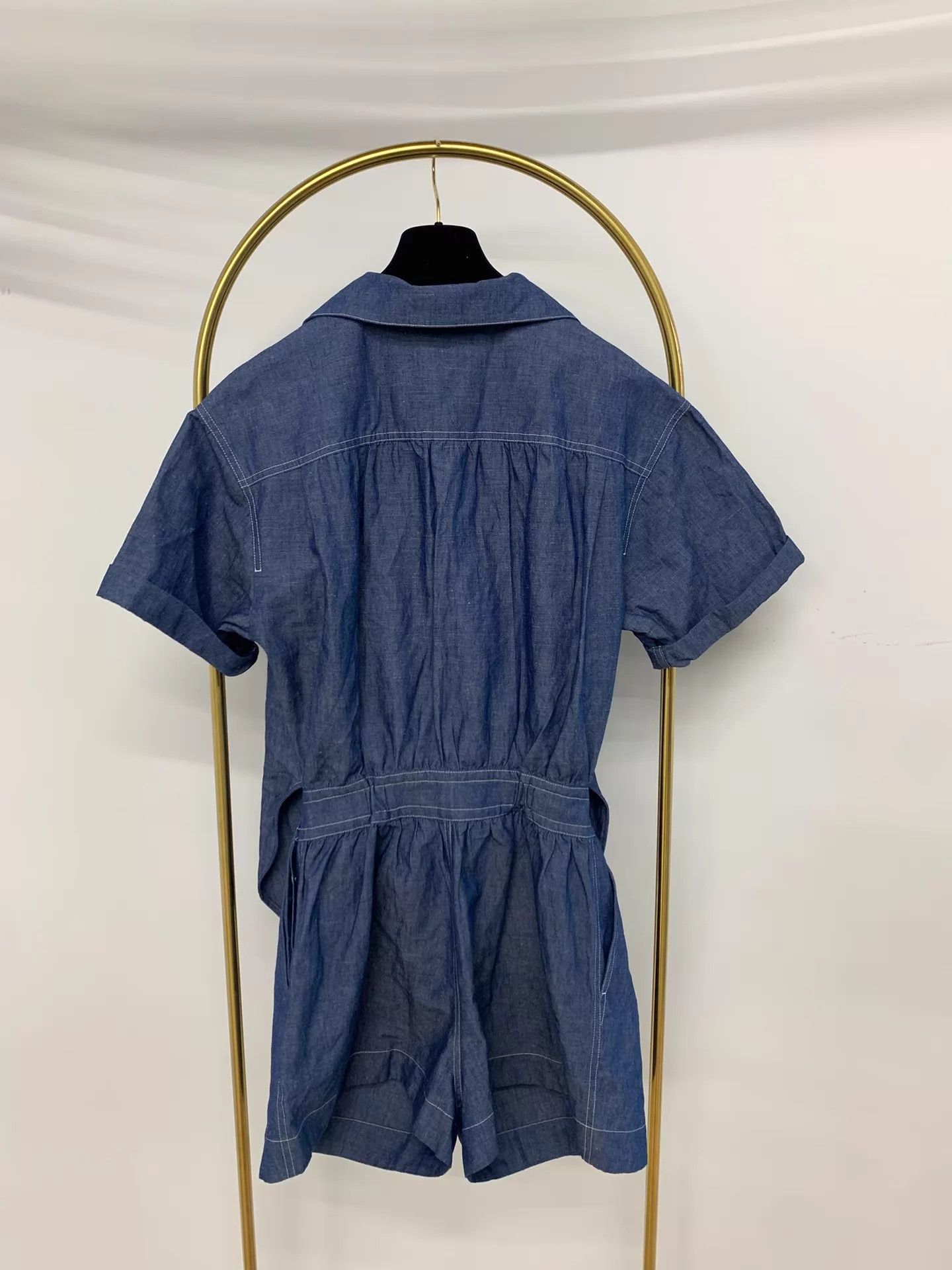 Prada Prada 26 S/S Denim Jumpsuit Women's Size 38 New With Tags Size XS / US 0-2 / IT 36-38 - 3 Thumbnail