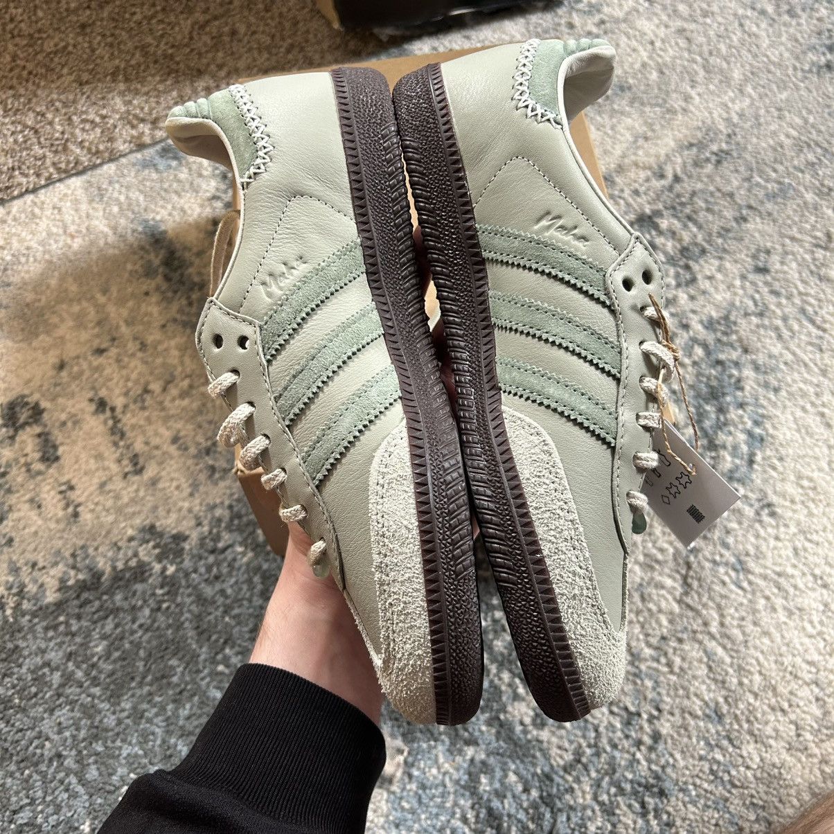 Adidas Samba OG suede MAHA Half Green Silver Matcha Jade Off White Size US 8 / IT 38 - 10 Thumbnail