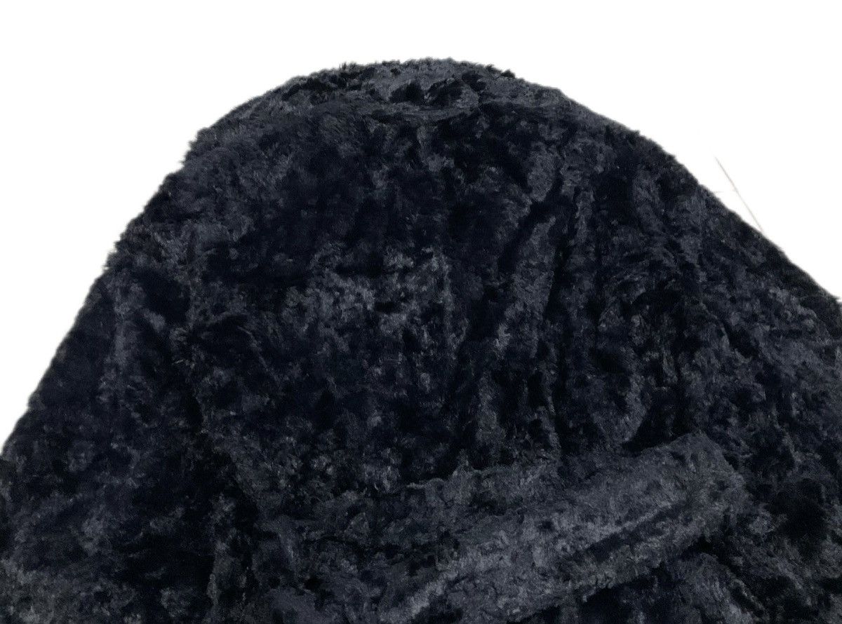 Issey Miyake 🔥Archived Vintage Tsumori Chisato Black Fur Belt Coat Size M / US 6-8 / IT 42-44 - 5 Thumbnail