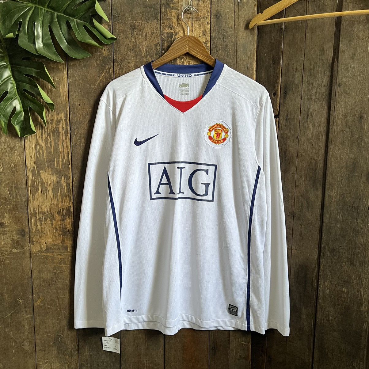 Nike Manchester United 2009-10 Nike 3rd Kit Jersey #ronaldo Size US L / EU 52-54 / 3 - 1 Thumbnail