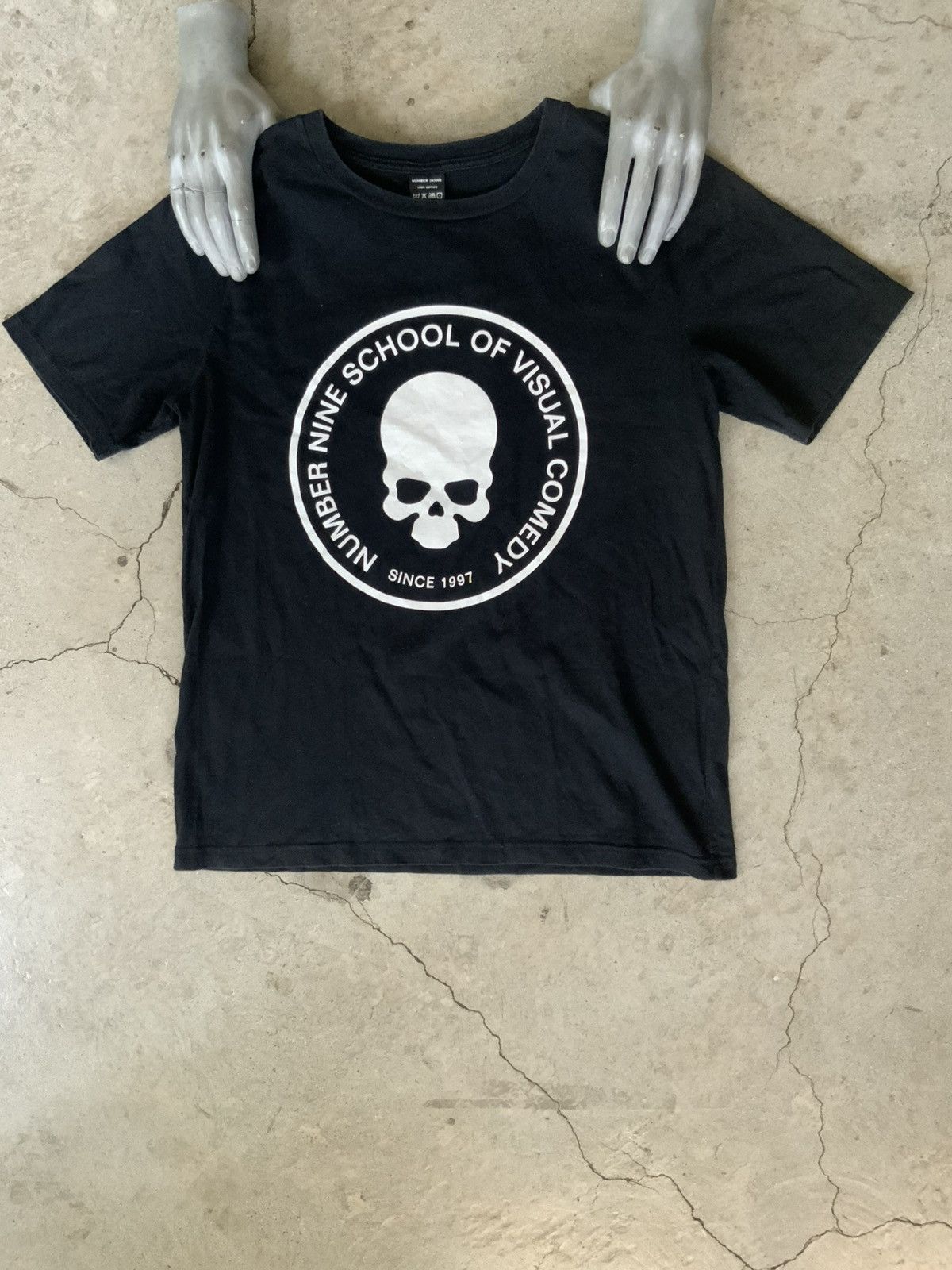 Number (N)ine NUMBER NINE SCHOOL OF VISUAL COMEDY TEE Size US L / EU 52-54 / 3 - 1 Thumbnail