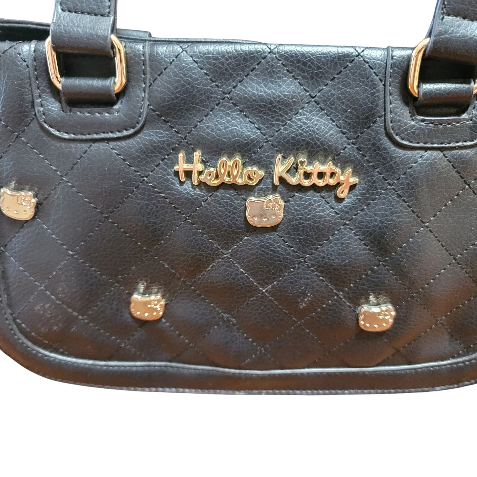 Other Loungefly Hello Kitty Black Quilted Purse Size ONE SIZE - 5 Thumbnail