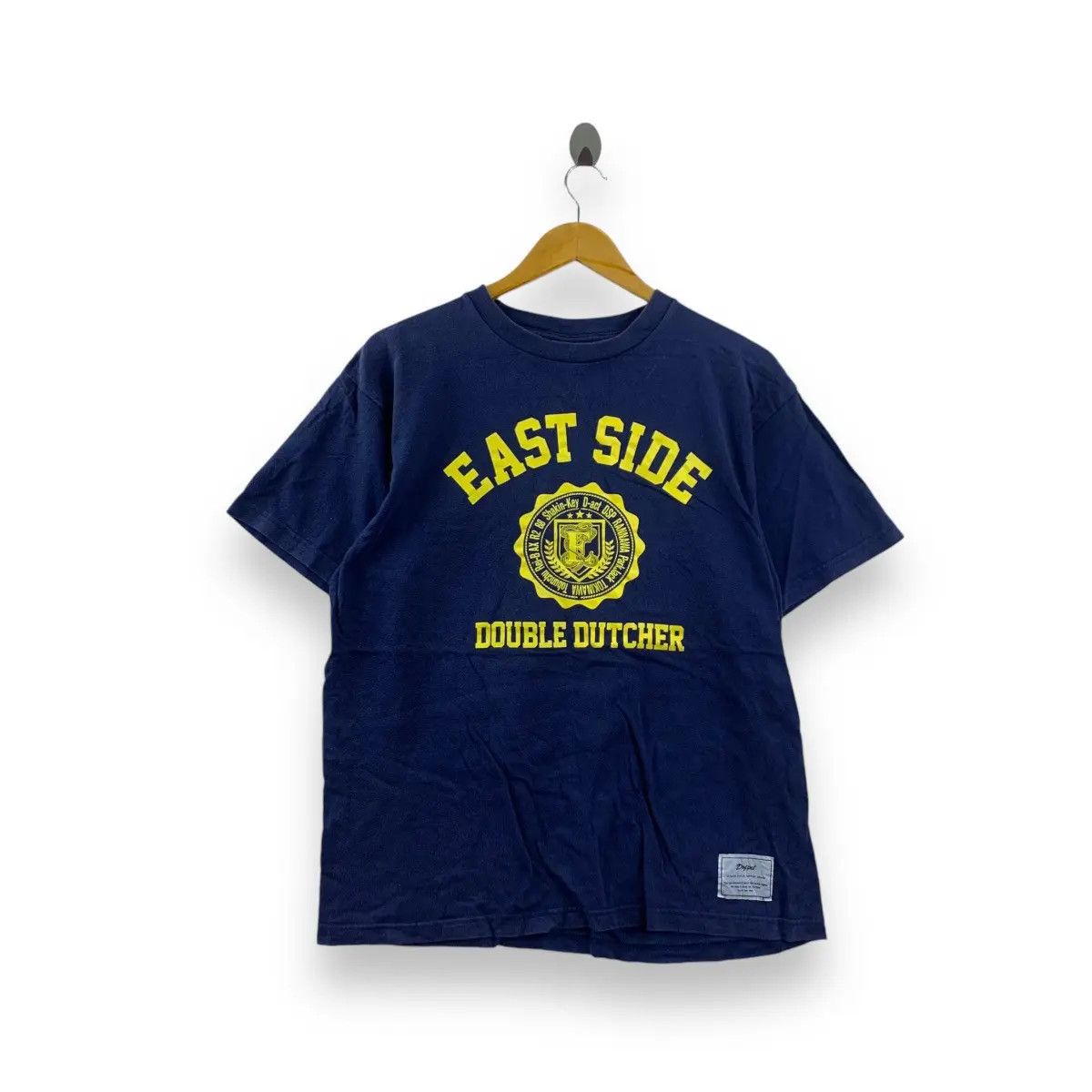 Vintage EAST SIDE DOUBLE DUTCHER Freshers Festa Tee Shirt Top Size US L / EU 52-54 / 3 - 1 Thumbnail