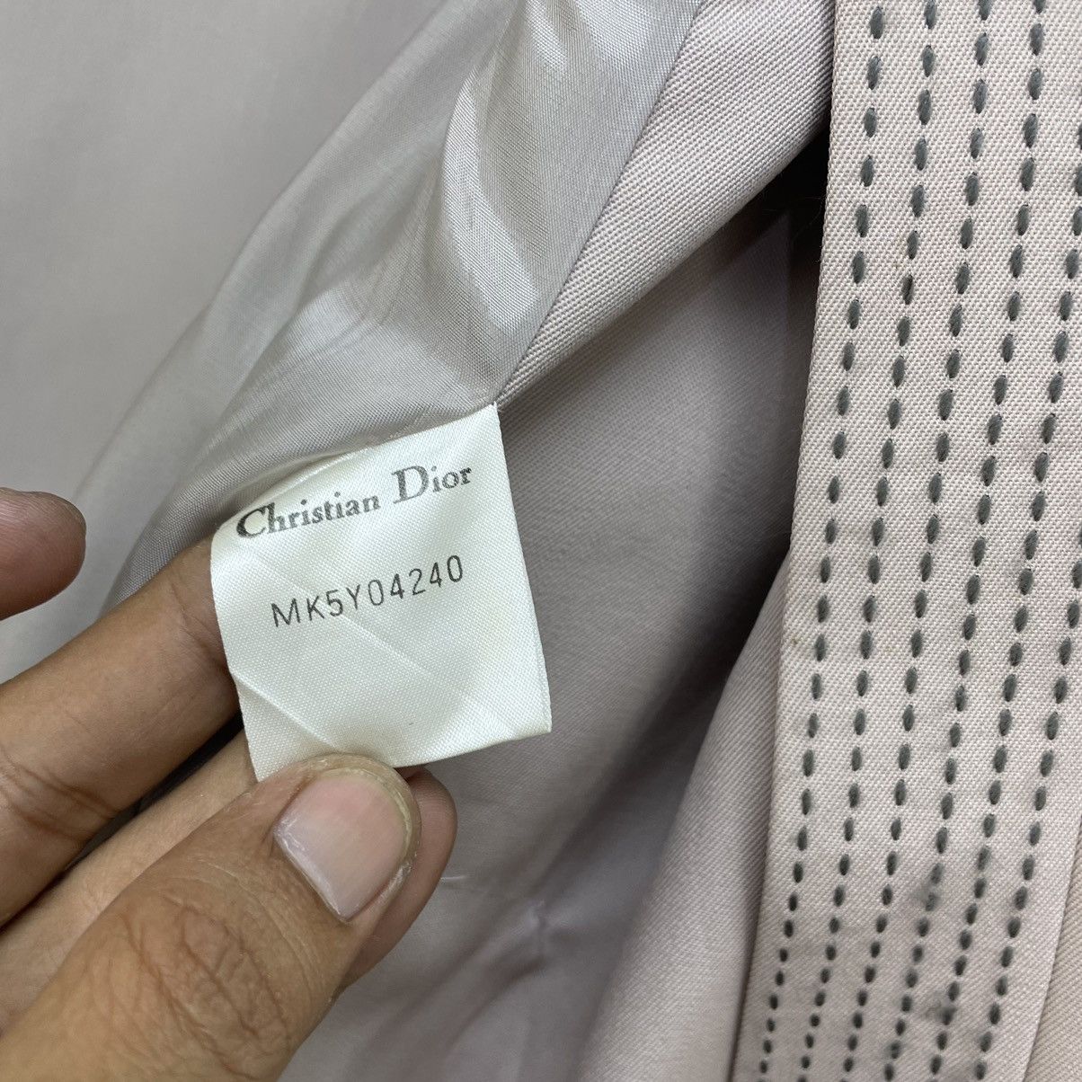 Christian Dior Monsieur 💥Christian Dior Button Less Style Cardigan Jacket Size M / US 6-8 / IT 42-44 - 8 Thumbnail