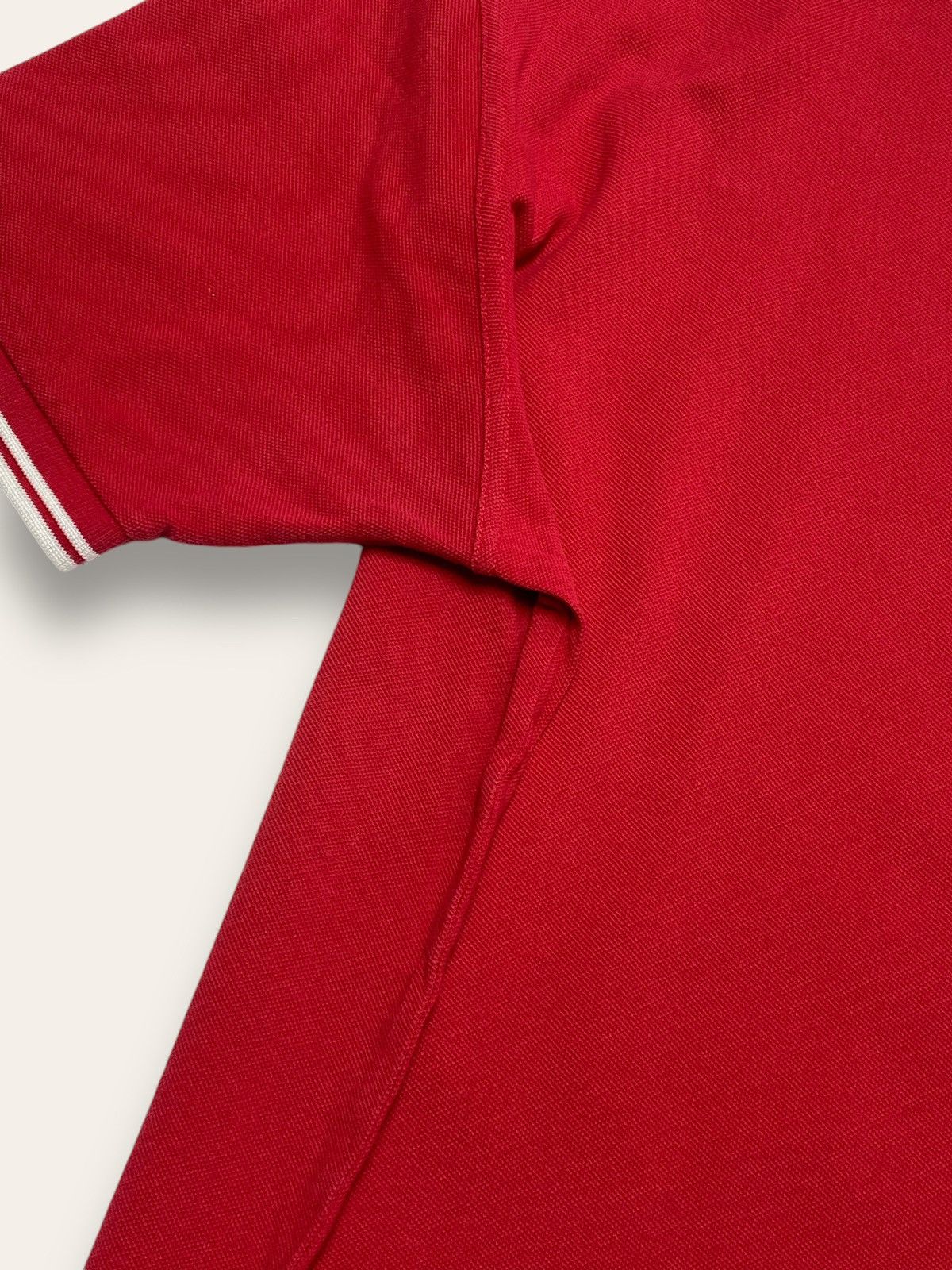 Fred Perry Vintage FRED PERRY Red Polo Shirt Small Minimalistic Logo Size US L / EU 52-54 / 3 - 8 Thumbnail