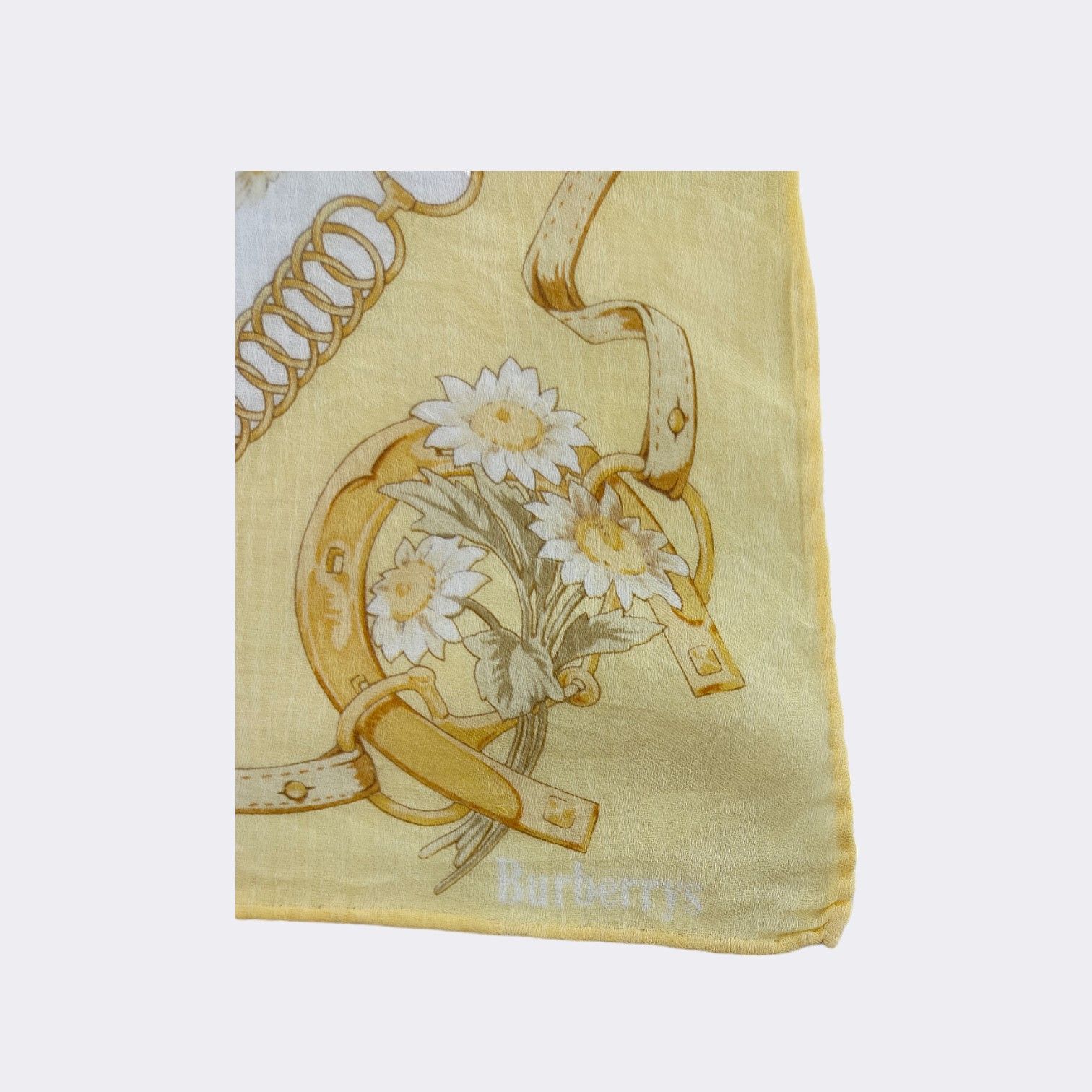 Burberry Vintage Burberry Handkerchief Neckerchief Bandana H180M Size ONE SIZE - 3 Thumbnail