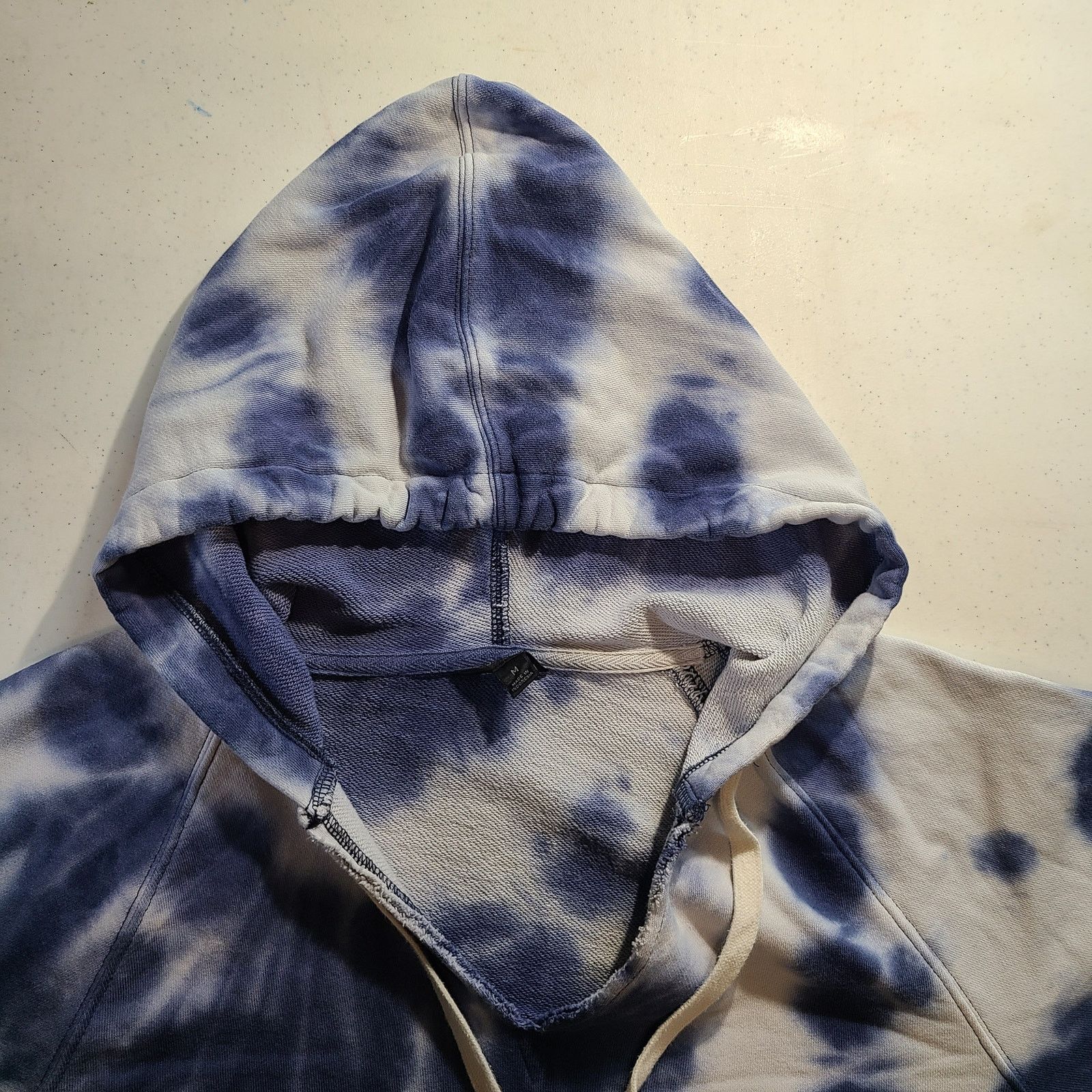 J.Crew Tie Dye Distressed Hooded Sweatshirt Cotton Hoddie M 2594 Size M / US 6-8 / IT 42-44 - 12 Thumbnail