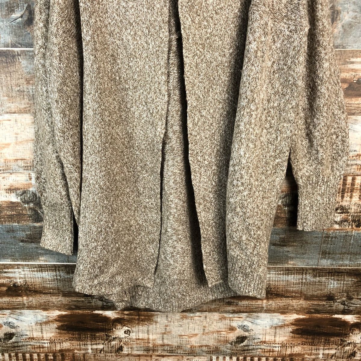 Japanese Brand DL Japanese Brand Brown Cardigan Knitwear #C448 Size US L / EU 52-54 / 3 - 6 Thumbnail