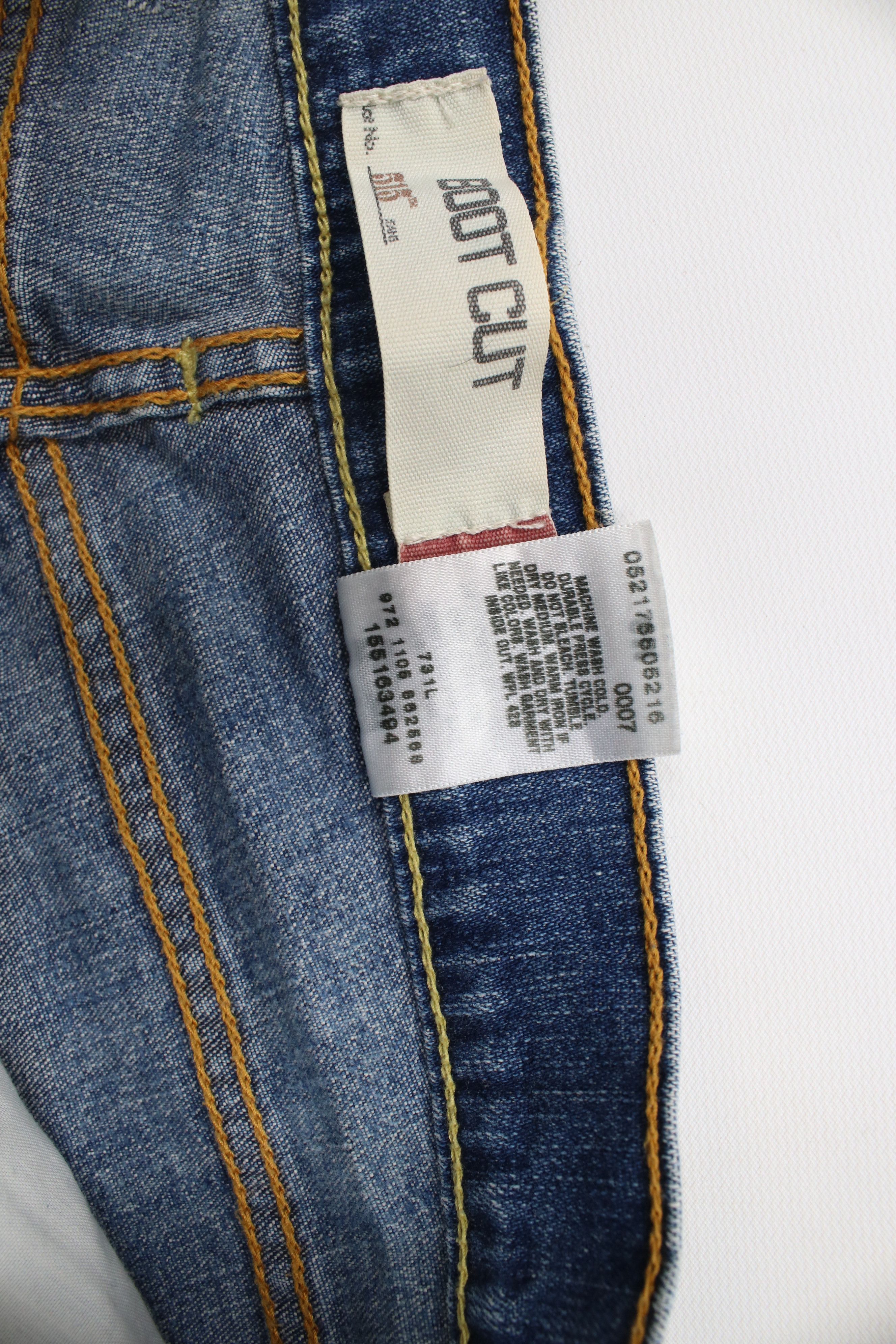 Levi's × Vintage Vintage Y2K 2005 Levis 515 Bootcut Stretch Denim Jeans Size 28" / US 6 / IT 42 - 8 Thumbnail