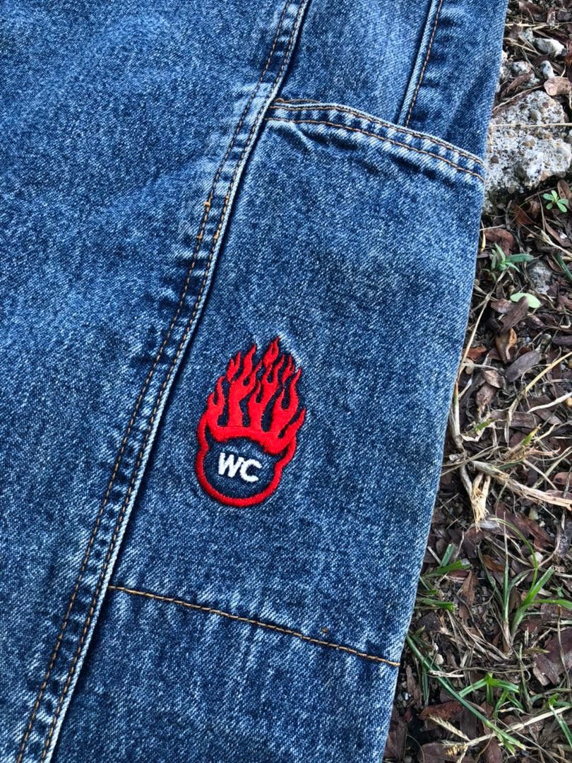 Vintage Baggy🔥 Vintage Wild Channel Carpenter Jeans Size US 33 - 7 Thumbnail