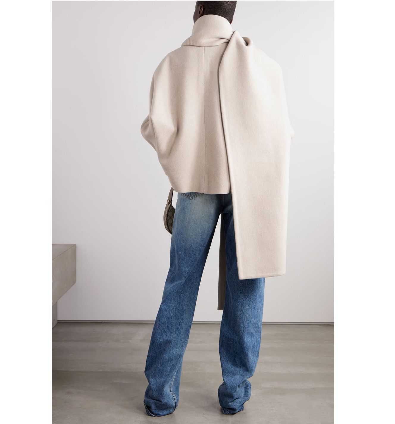 Other Beige Tamuna Wool coat and scarft Size S / US 4 / IT 40 - 3 Thumbnail