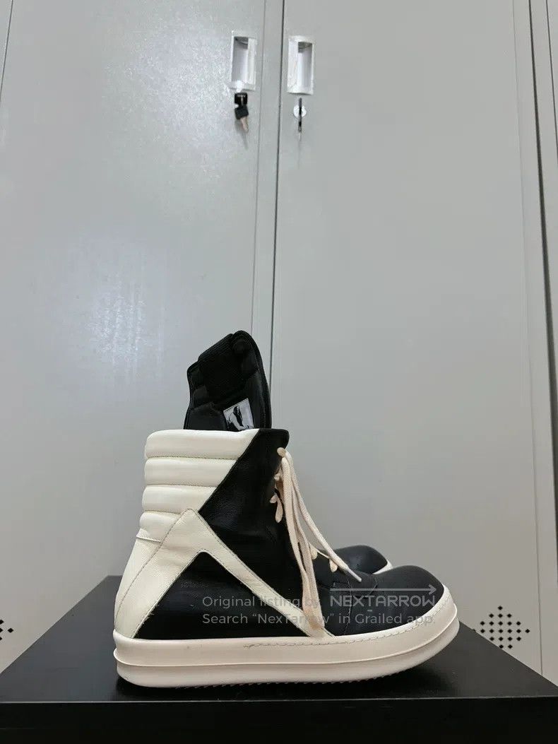 Rick Owens Rick Owens Mainstream Black and White Leather Inverted Tri Size US 7.5 / EU 40-41 - 3 Thumbnail
