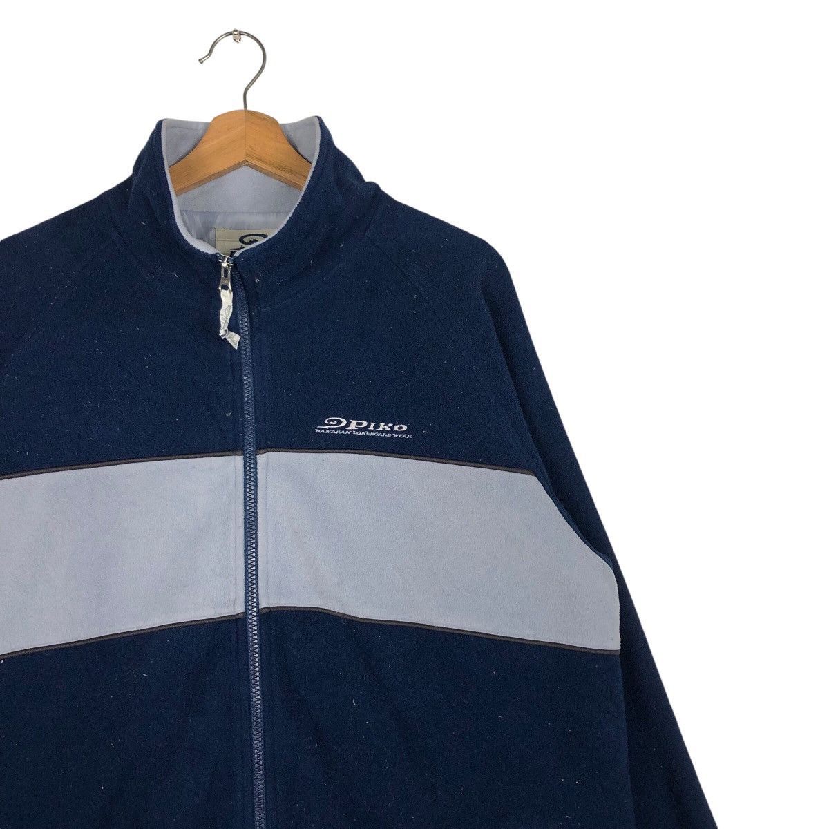 Japanese Brand × Vintage 📌Vintage Zipper Jacket Piko Hawaiian Longroad Wear Big Logo Size US L / EU 52-54 / 3 - 7 Thumbnail