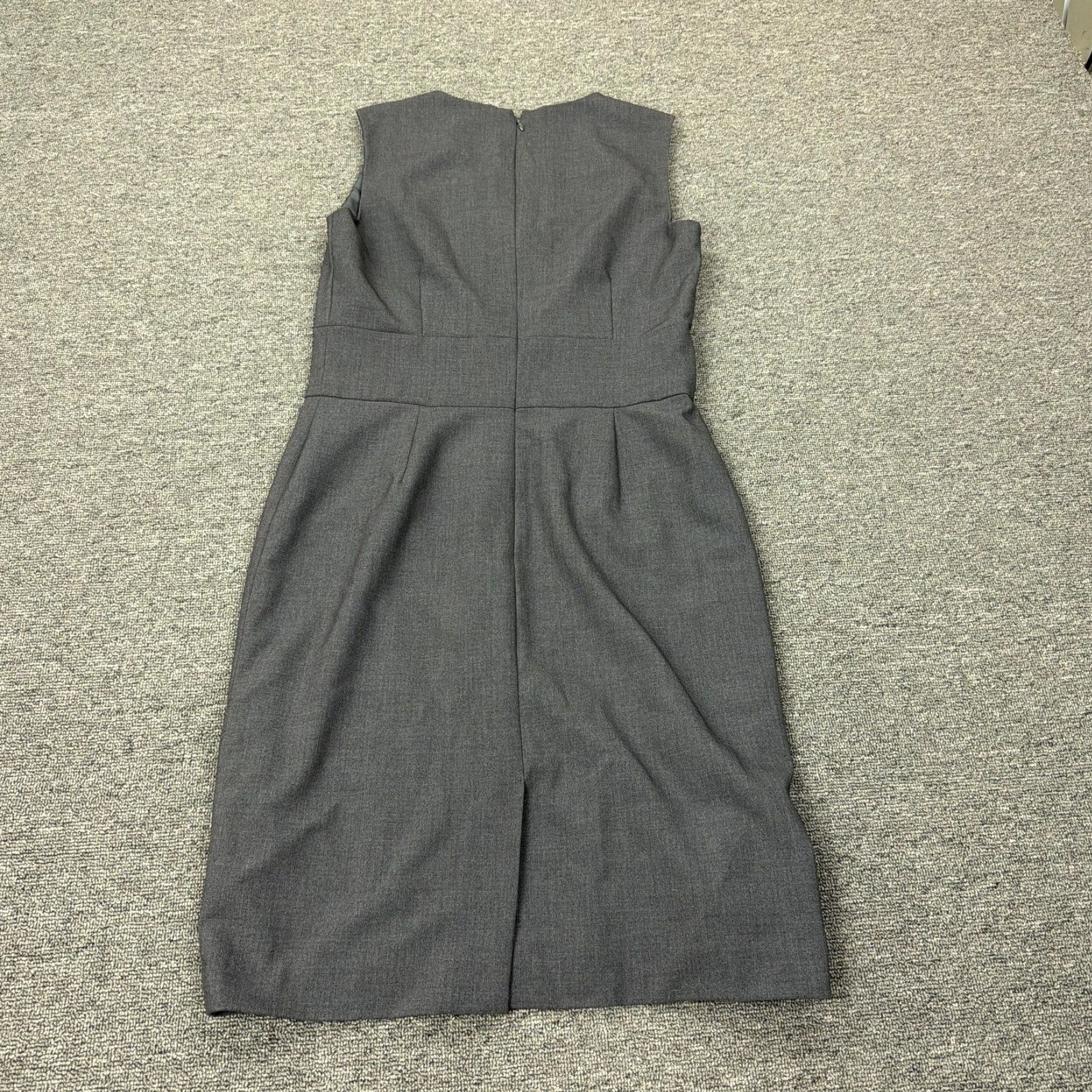 Calvin Klein Calvin Klein Dress Womens 4 Gray Animal Print Sequin Sheath Knee Length Career Dress Shopper/Shirt? Size S / US 4 / IT 40 - 7 Thumbnail