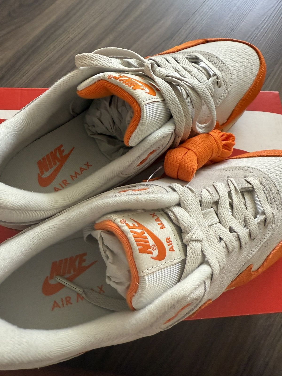 Nike Nike Air Max 1 “Safety Orange” DZ4709-001 Men’s 11 Size US 11 / EU 44 - 4 Thumbnail