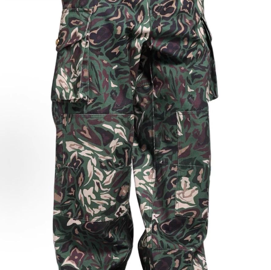 Louis Vuitton LV x Nigo 25FW Camo Runway Work Pants Size US 32 / EU 48 - 2 Thumbnail