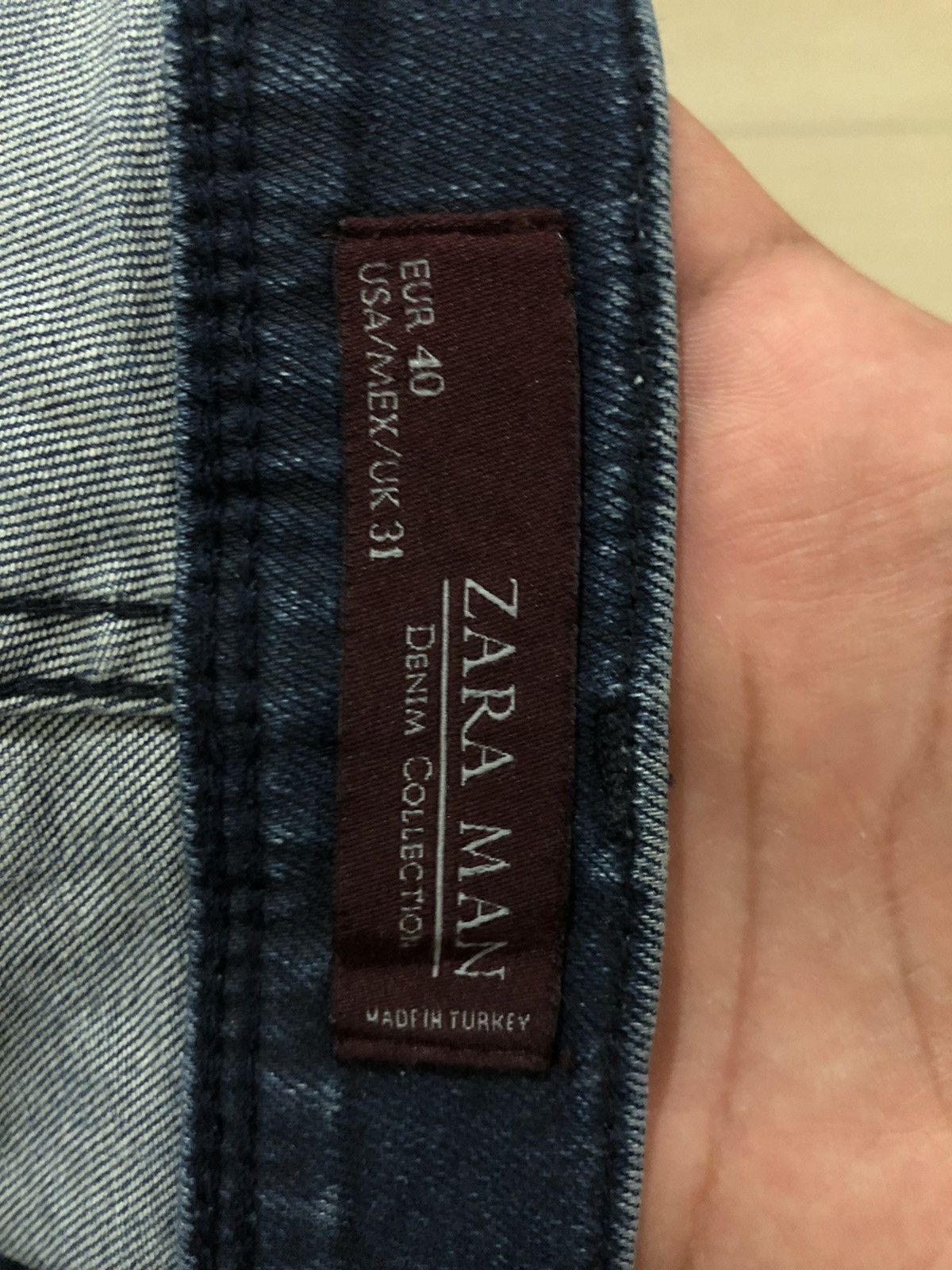 Zara Zara man jeans for sale Size US 30 / EU 46 - 5 Thumbnail