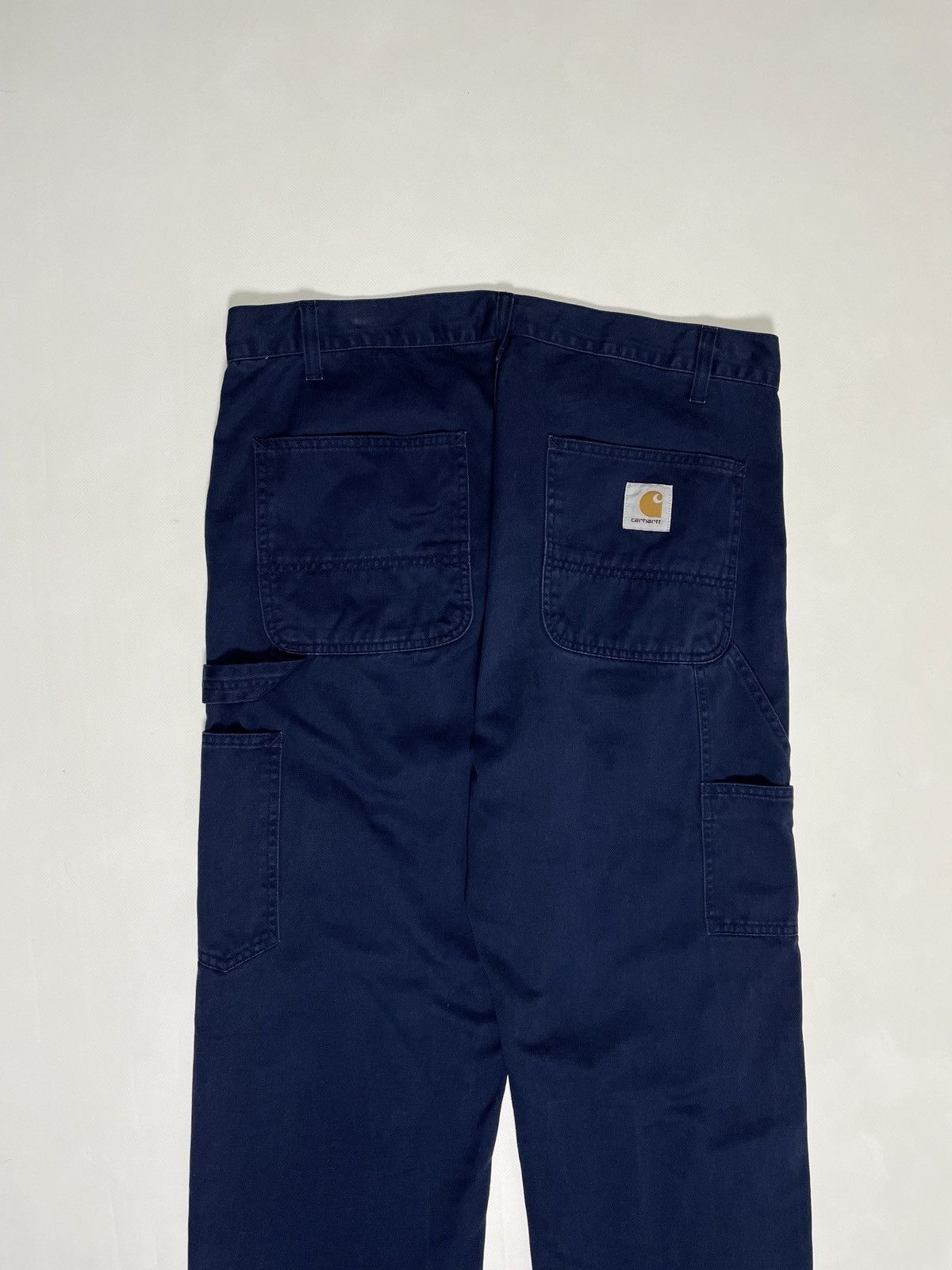 Carhartt Carhartt Vintage 🦋 Blue Single Knee Work Carpenter pants Size US 34 / EU 50 - 1 Thumbnail