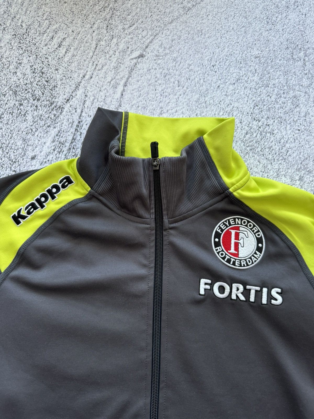 Kappa × Vintage KAPPA FC FEYENOORD ROTTERDAM FOOTBALL TRACK JACKET RARE Size US S / EU 44-46 / 1 - 6 Thumbnail