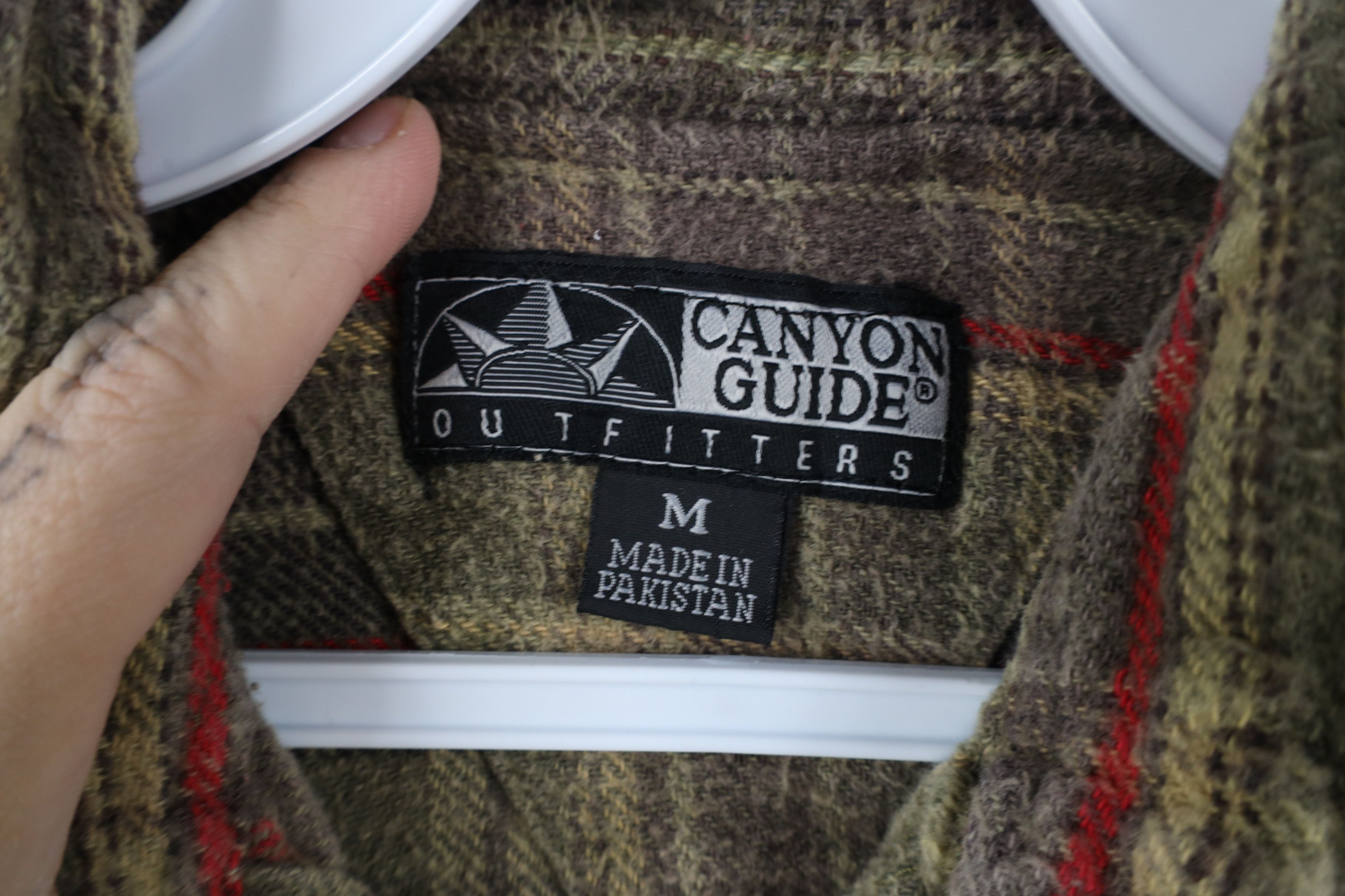 Vintage Vintage 90s Streetwear Rainbow Plaid Flannel Button Shirt Size US M / EU 48-50 / 2 - 6 Thumbnail