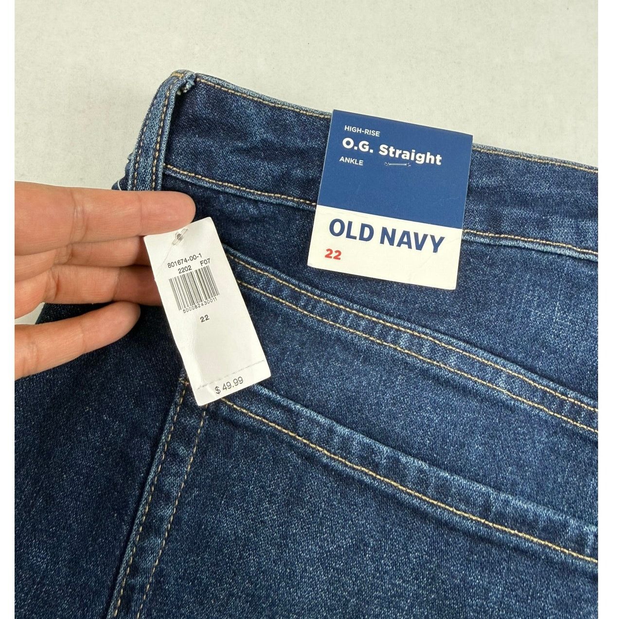 Old Navy Old navy HIGH-RISEO.G. STRAIGHT SECRET-plus size 22 Size 22" - 6 Thumbnail