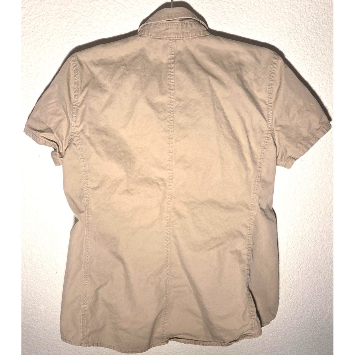 DKNY Stylish DKNY Classic Short Sleeve Button Up Shirt - Size 12 Size XL / US 12-14 / IT 48-50 - 4 Thumbnail