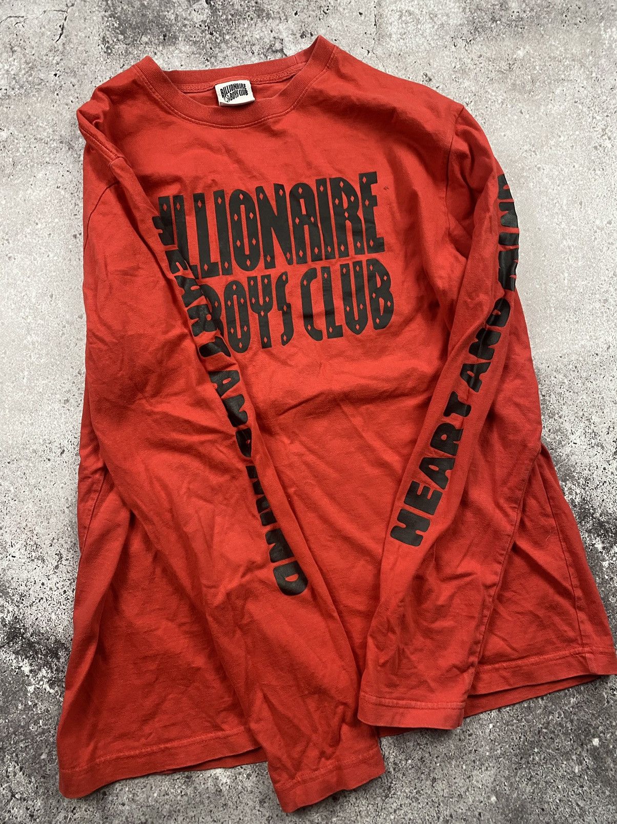 Billionaire Boys Club × Vintage Vintage Billionaire Boys Club Y2K big logo long sleeve red Size US L / EU 52-54 / 3 - 4 Thumbnail