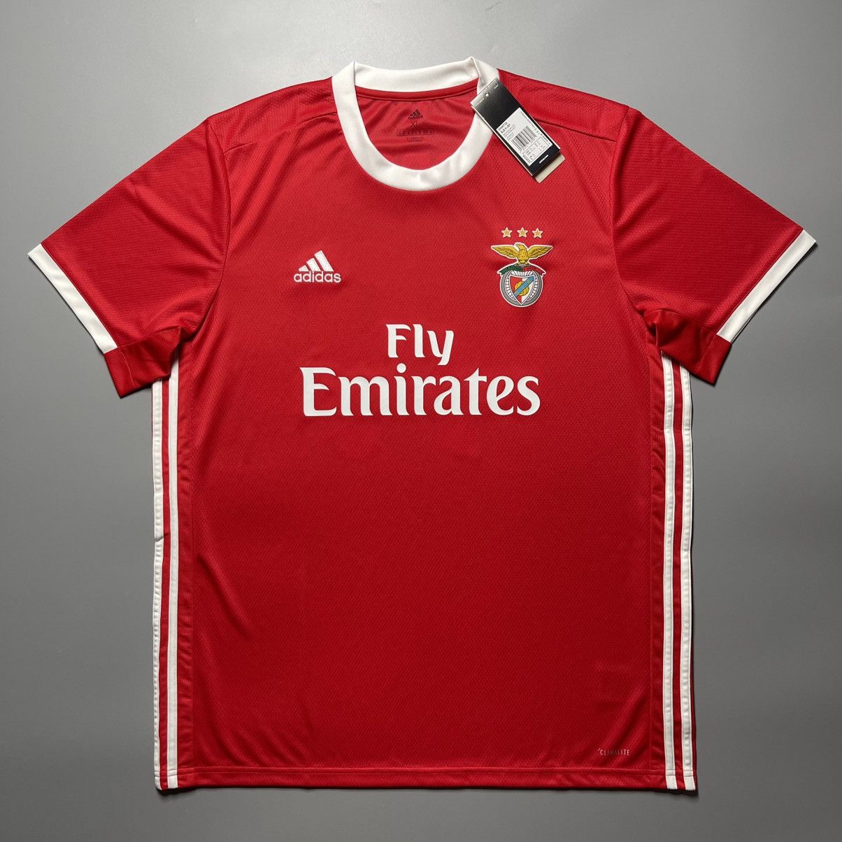 Adidas BENFICA ADIDAS 2019/2020 FOOTBALL HOME JERSEY #49 TAARABT Size US XL / EU 56 / 4 - 2 Thumbnail